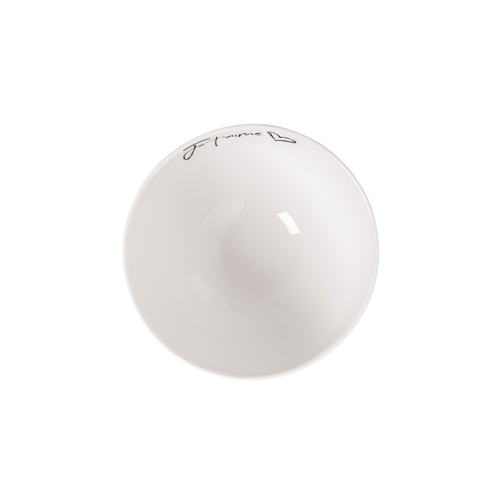 Villeroy & Boch Schale »Bol Je t'aime Statement ø 13,8 cm weiß«