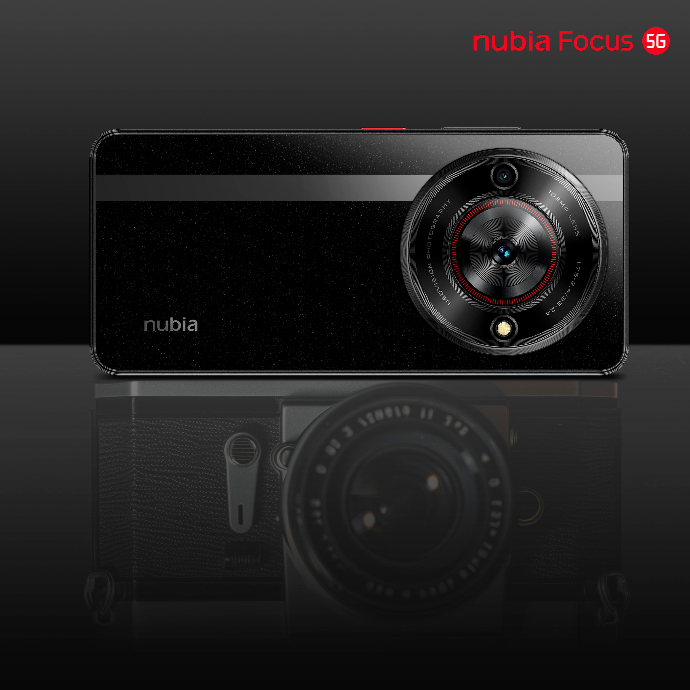 Nubia Smartphone »Focus 5G«, schwarz