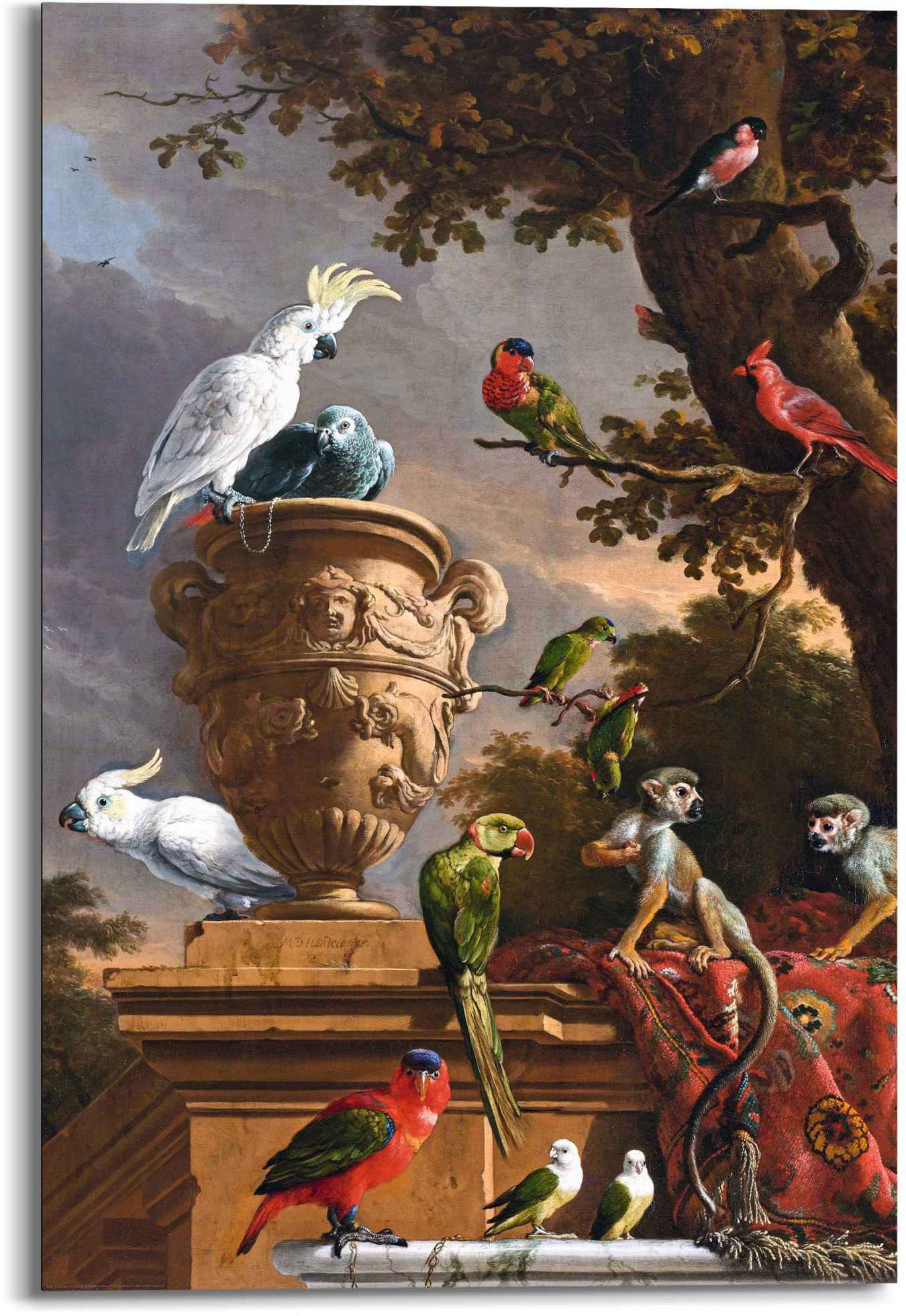 Reinders! Wandbild »Wandbild De Menagerie Melchior d\'Hondecoeter -  Reichsmuseum«, Kunst, (1 St.) bestellen im OTTO Online Shop | Kunstdrucke