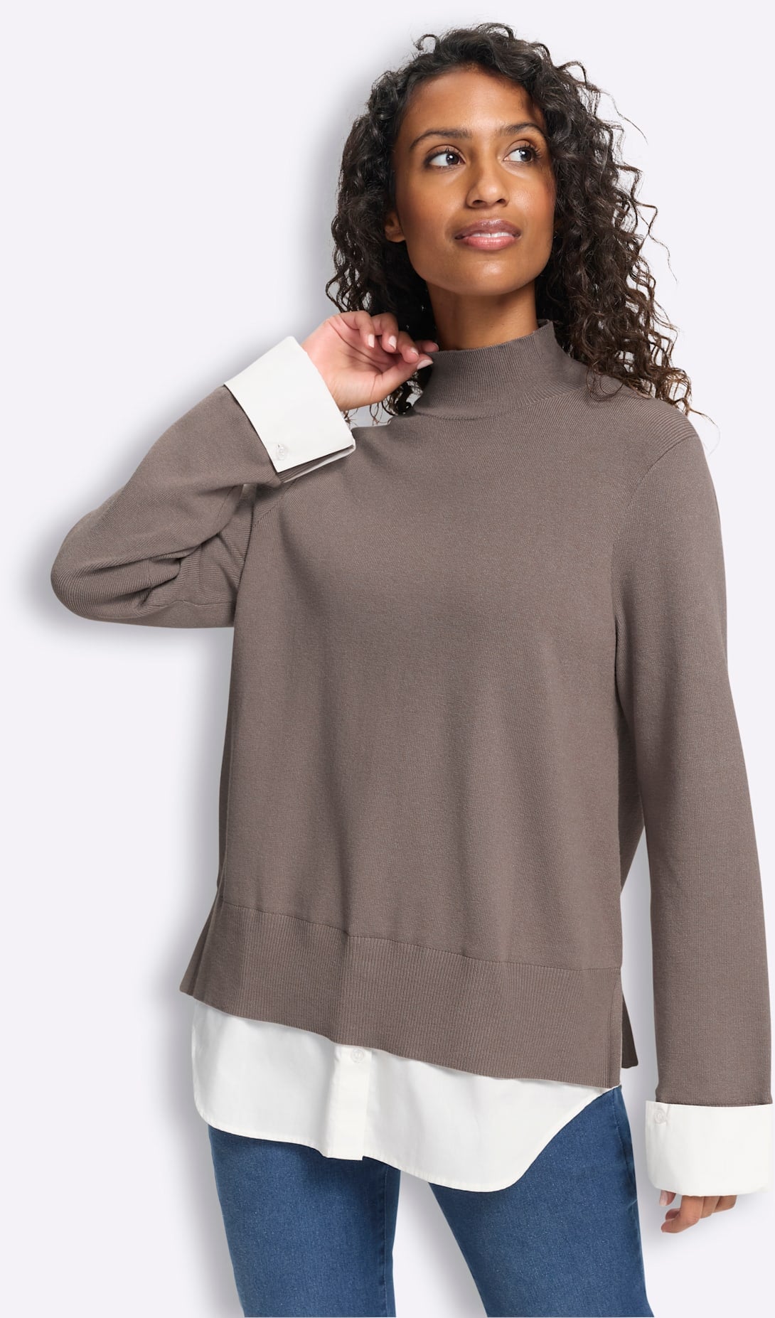 heine 2-in-1-Pullover »2-in-1-Pullover«