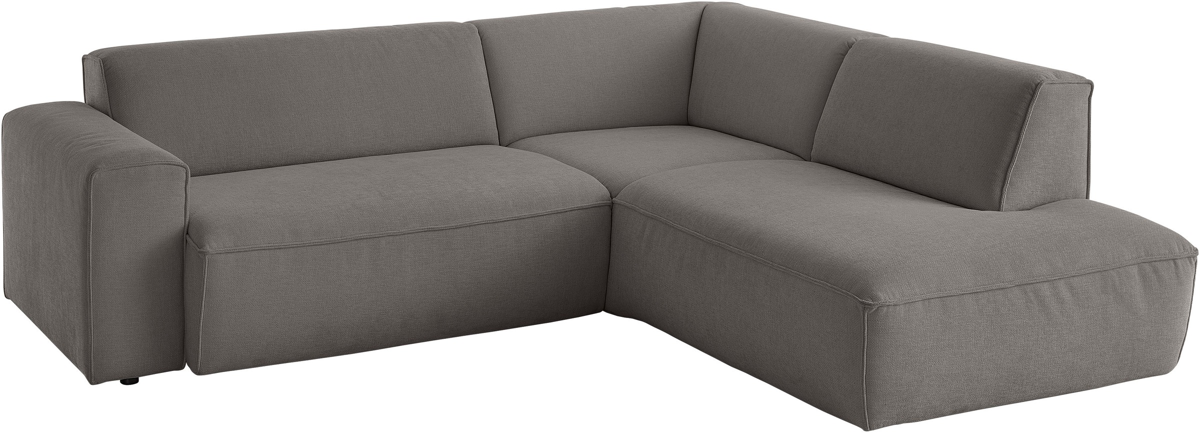 Die PlanBar Ecksofa »MP-IN24083« SoftSitz-Kaltschaumpolsterung, wahlweise mit motorischer Vorziehbank