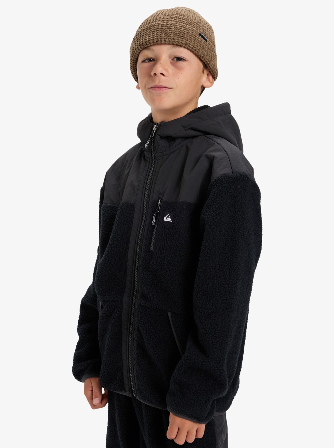 Quiksilver Fleecejacke »BACK TO S SCHOOL YOUTH« für Kinder und Jugendliche, aus Polyester, leichtes Material