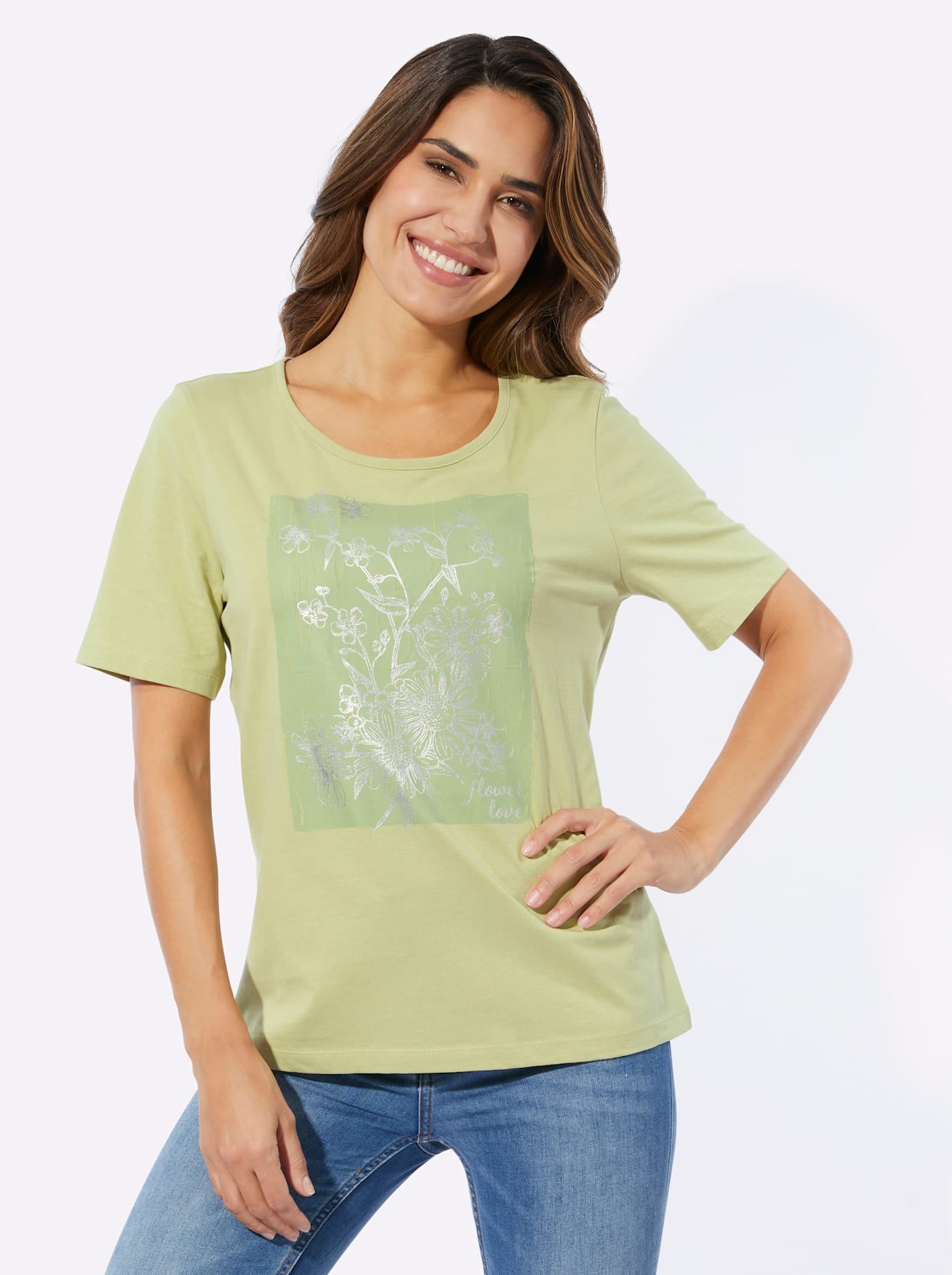 Classic Basics Rundhalsshirt »Rundhals-Shirt«, (1 tlg.)