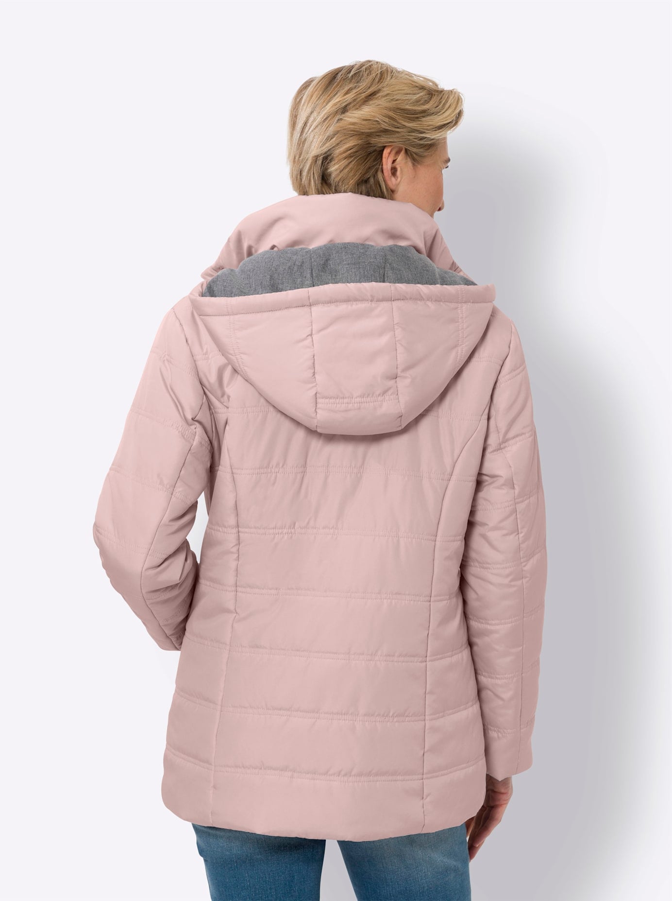 Classic Basics Steppjacke mit Kapuze