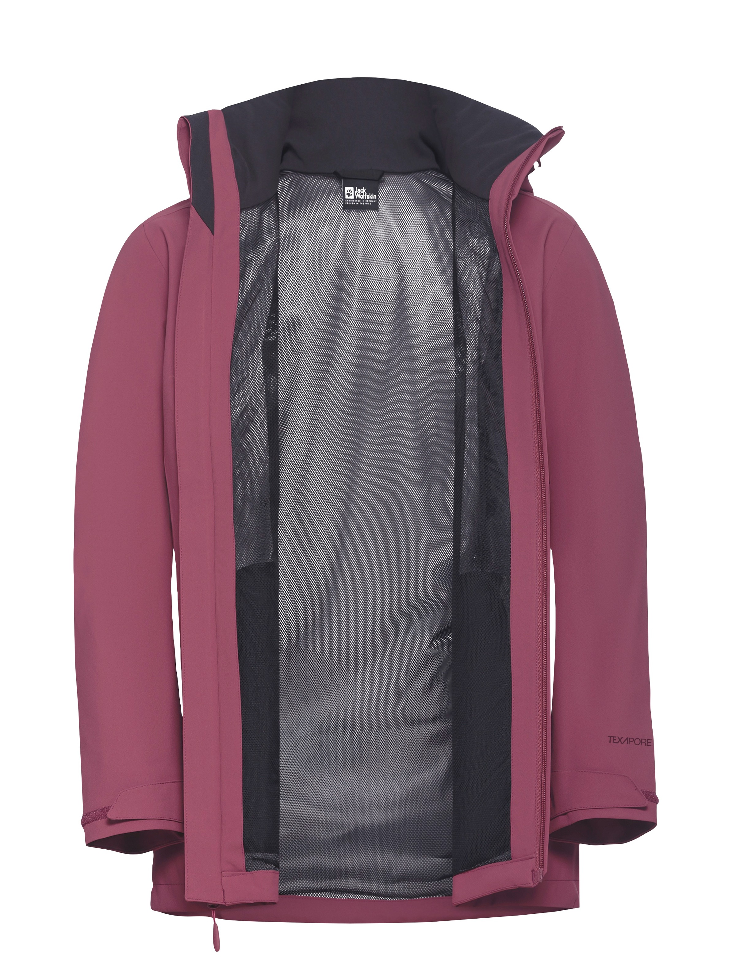 Jack Wolfskin Regenjacke »TRAILTIME 2L JKT W«, Wasserdicht, atmungsaktiv, Übergangsjacke