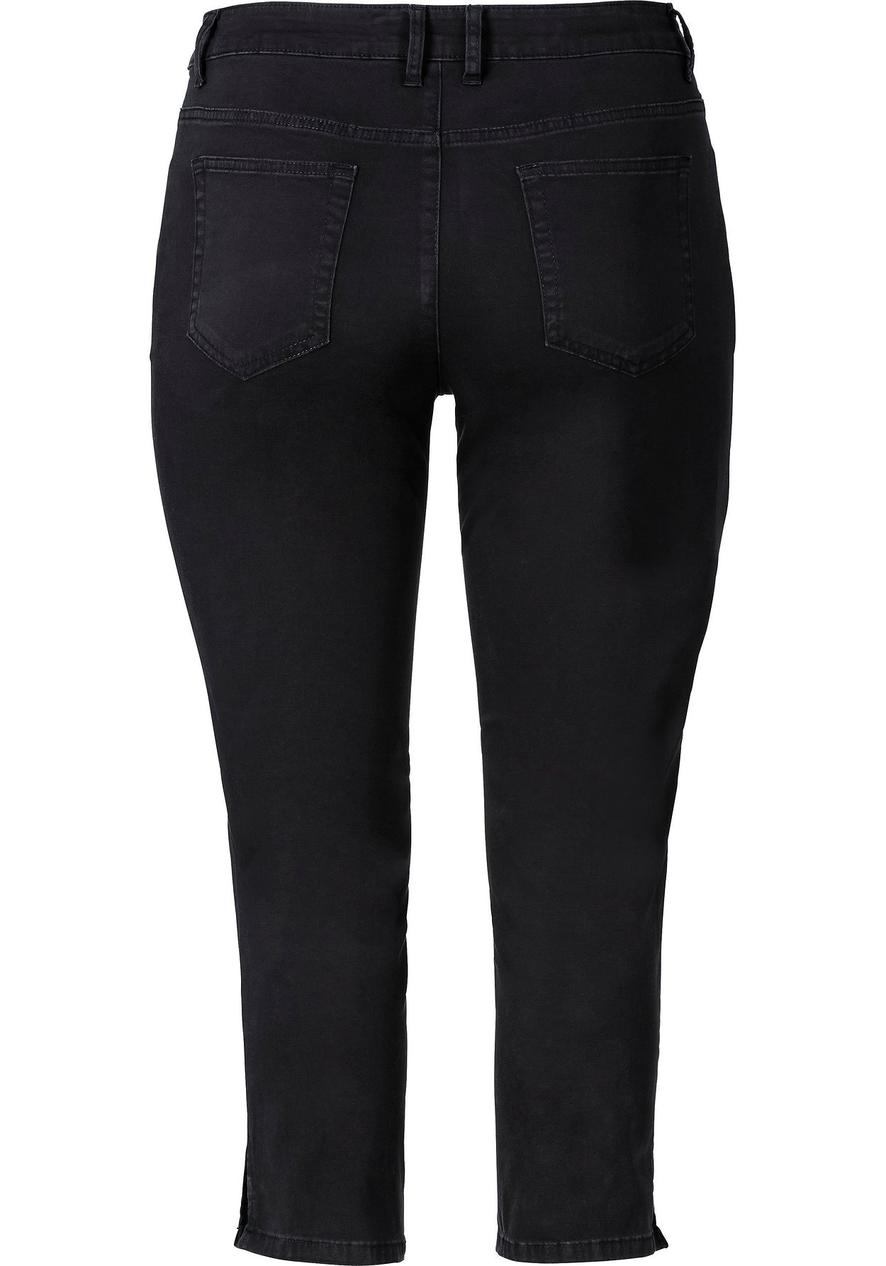 Sheego 7/8-Hose »7/8-Hose aus elastischem Baumwoll-Twill«
