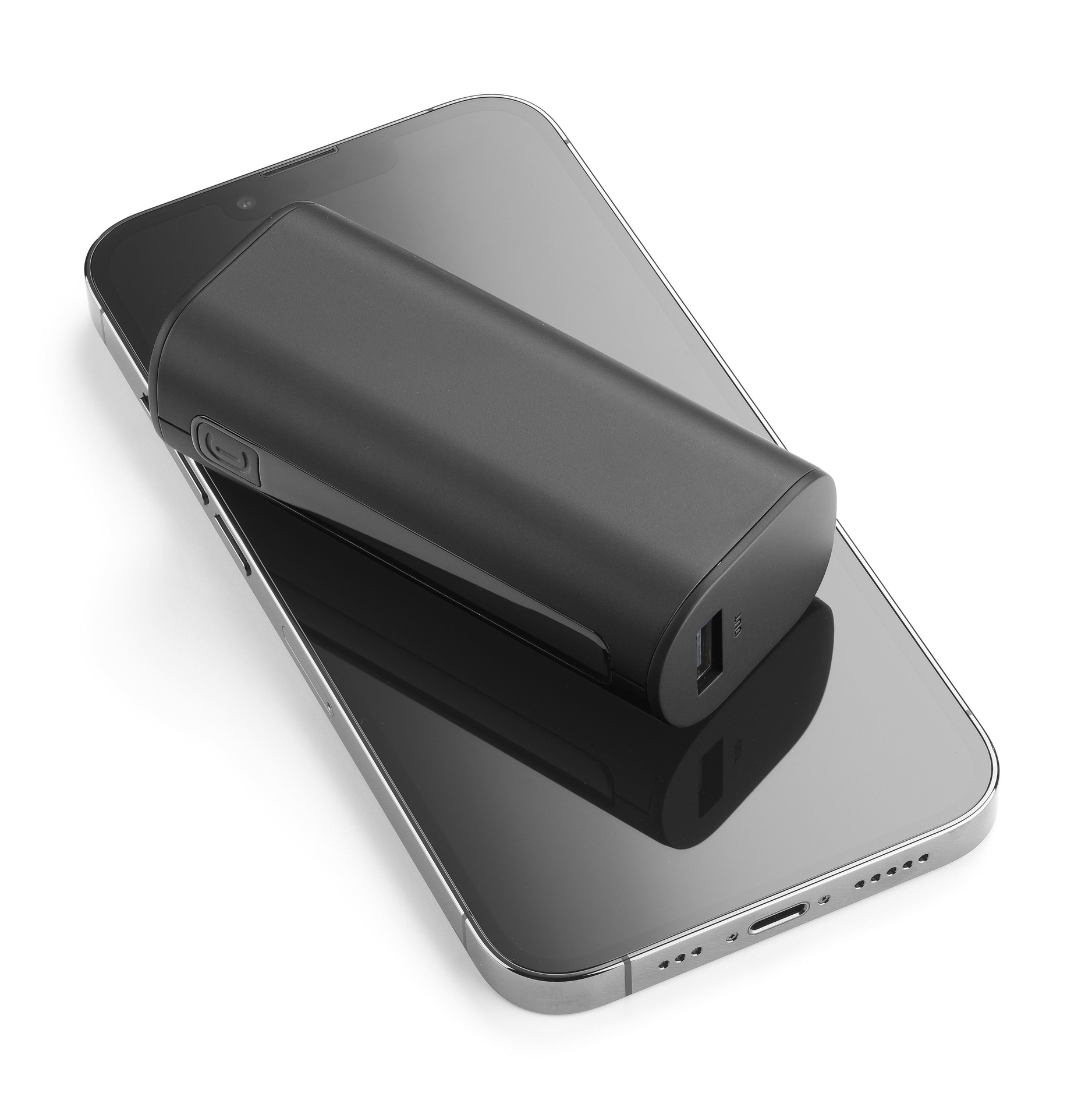 Cellularline Powerbank »Power Bank THUNDER 5000«, Cellularline Power Bank THUNDER 5000 BLACK, 12 W Ladeleistung