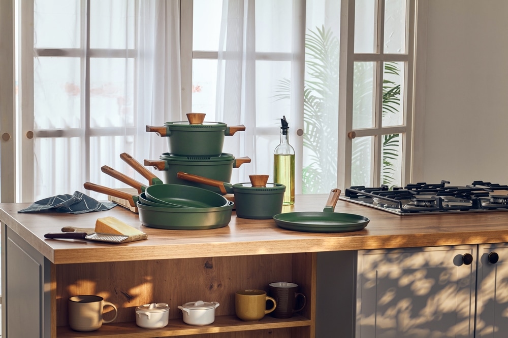 RESTO Kitchenware Kasserolle »Sadr, Soßentopf 1,4 l, antihaftbeschichtet, im Geschenkkarton« 2 Stk. tlg. Aluminiumguss