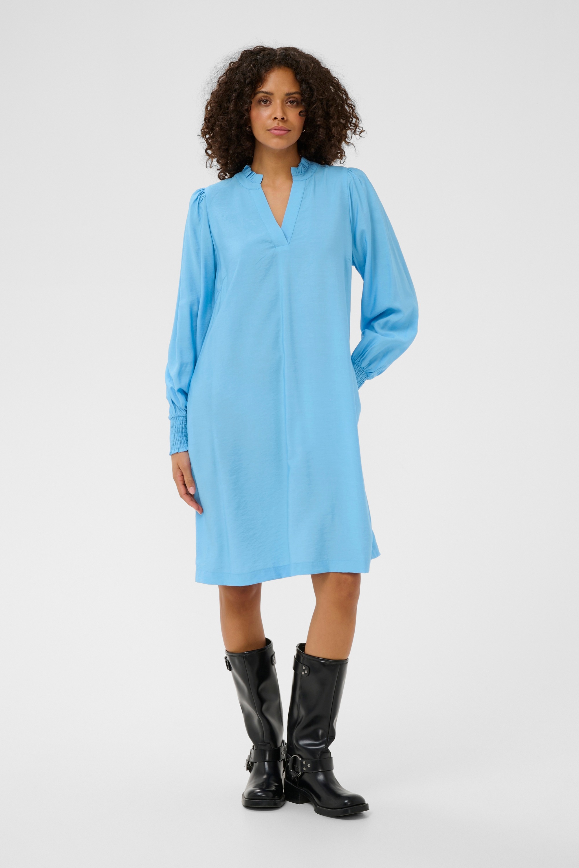 KAFFE Midikleid »Kleid KAloni«