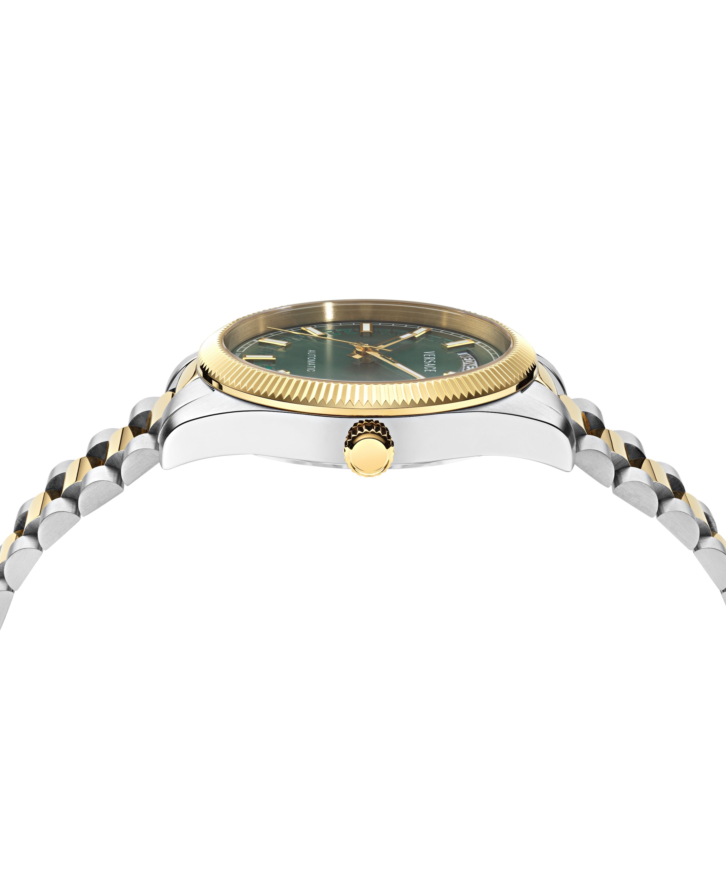 Versace Automatikuhr »MILLENYIUM AUTOMATIC« Armbanduhr, Damenuhr, Herrenuhr, Swiss Made, Mechanische Uhr