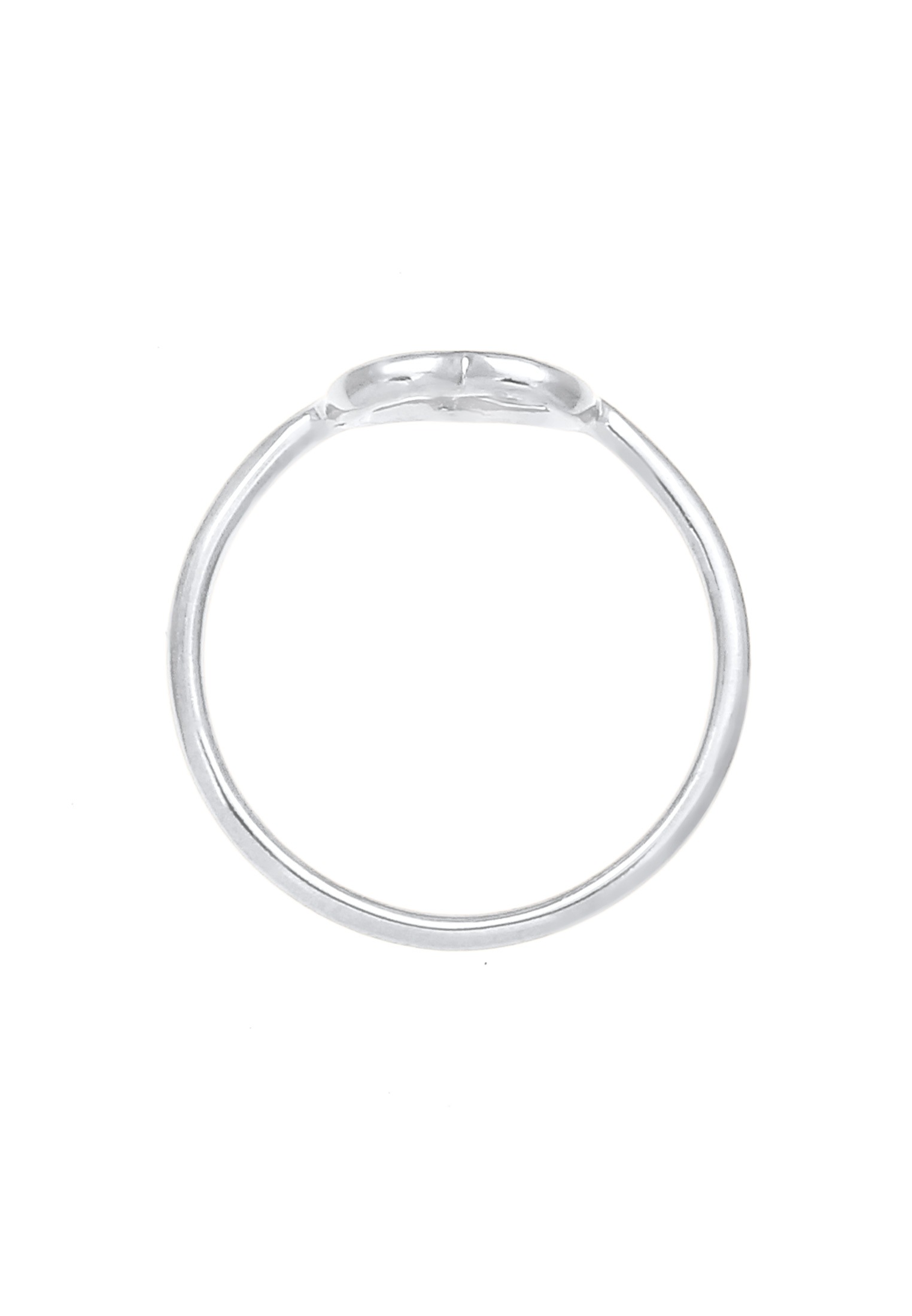 Elli Fingerring »Ring Herz Liebe Romantik Zart Filigran 925 Silber«