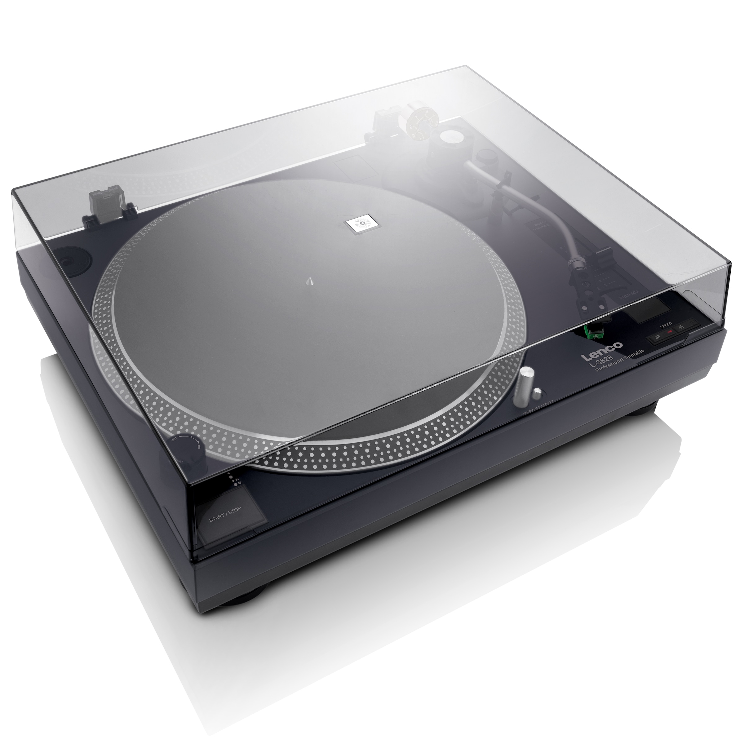 Lenco Plattenspieler »L-3828BK«