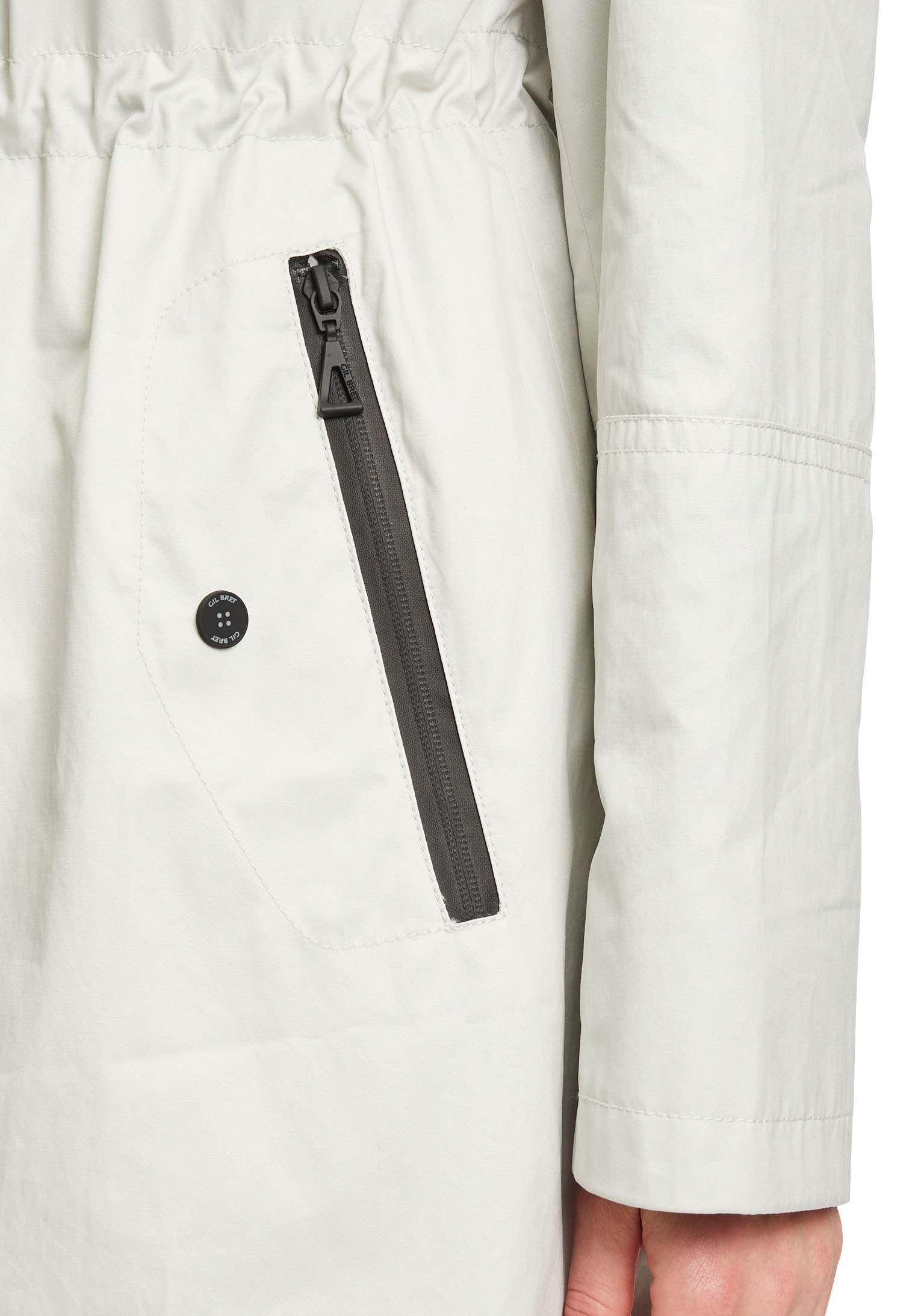 Gil Bret Outdoorjacke, mit Kapuze, mit Reißverschlüssen