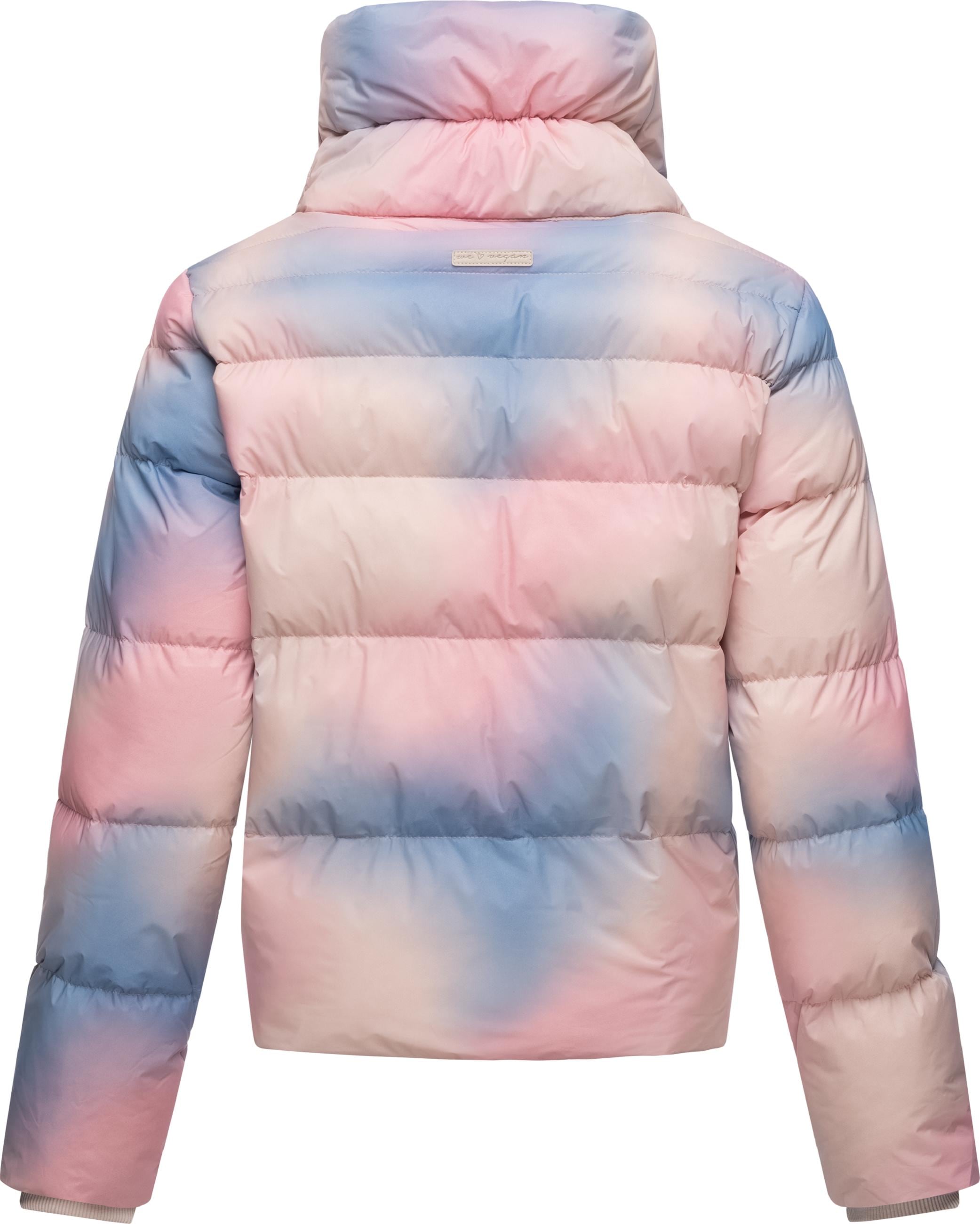 Ragwear Steppjacke »Steppjacke Lunis Ombre«, ohne Kapuze, stylische, cropped Winter Kurzjacke