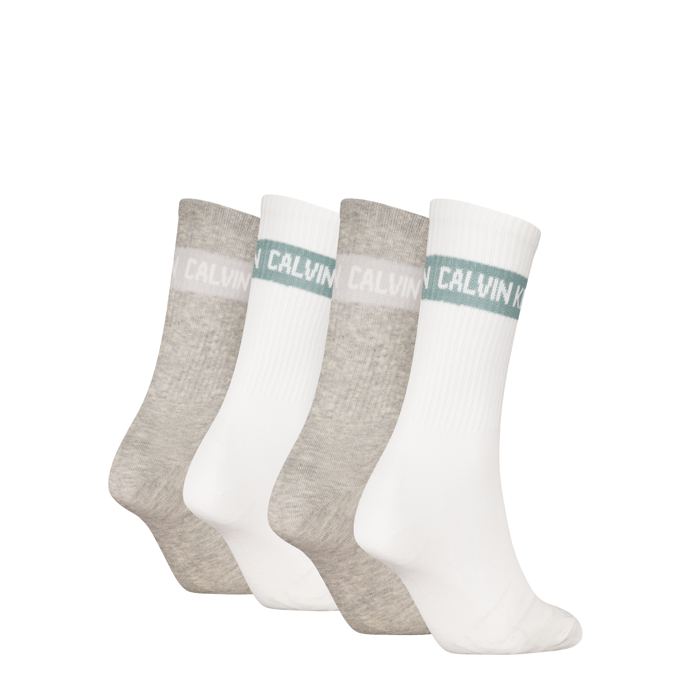 Calvin Klein Jeans Socken »CKJ WOMEN SOCK 4P GIFTBOX STRIPE LOGO«, (4er Pack)
