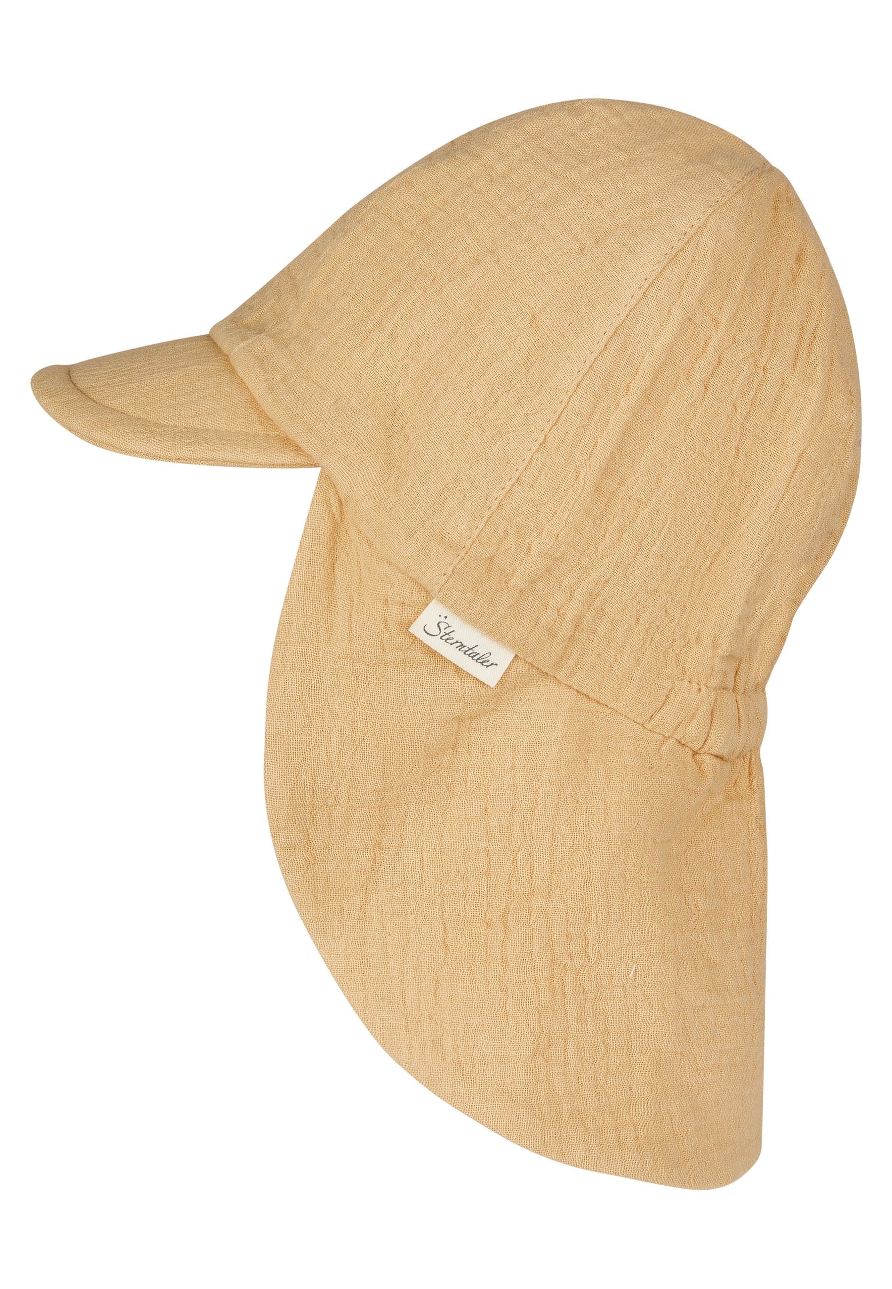 Sterntaler® Schirmmütze »Schirmmütze mit Nackenschutz Musselin«