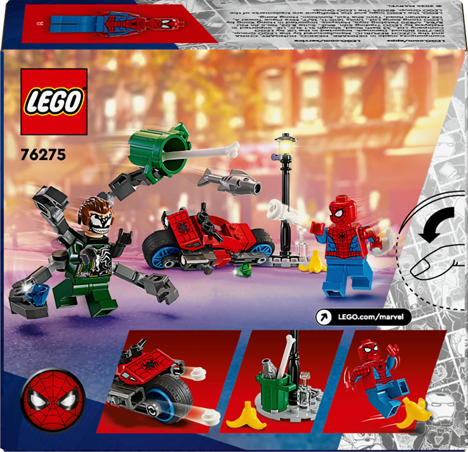 LEGO Marvel Rocket & Baby Groot, baubares Superhelden-Spielzeug