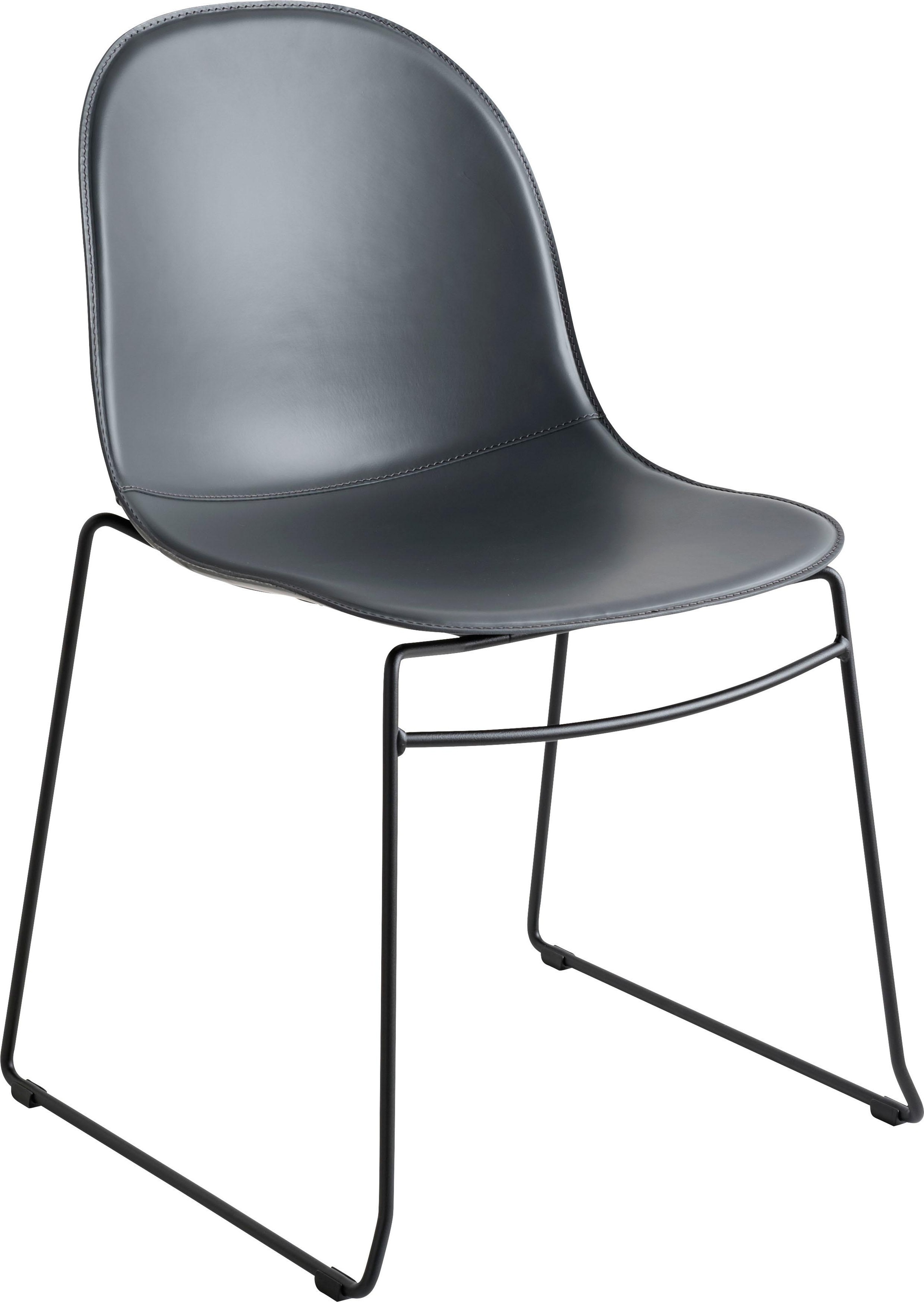 connubia Kufenstuhl »Academy CB/1696-LHS B_P15«, Leder