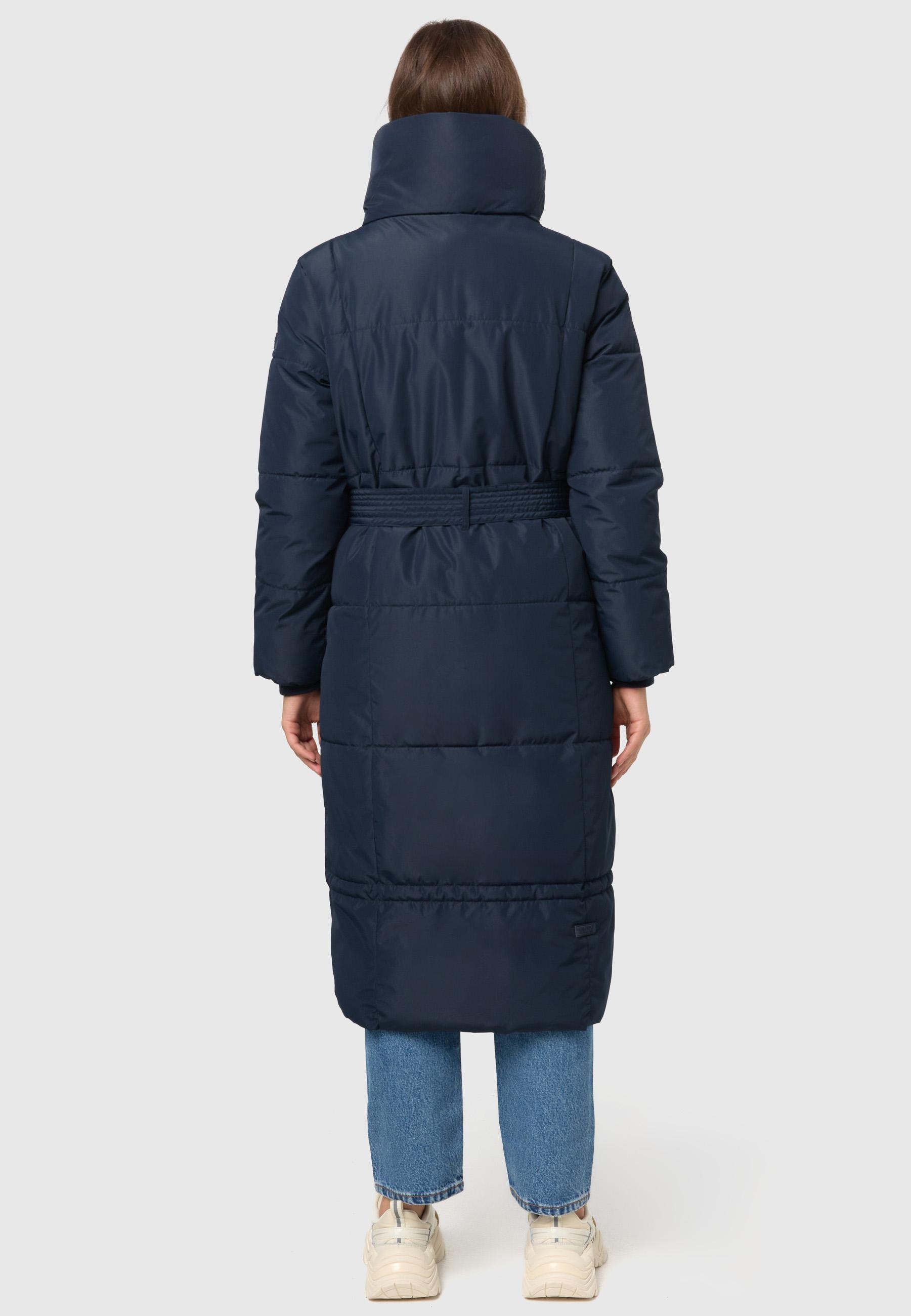 Navahoo Steppmantel »Steppmantel Mirenaa«, Stylischer Damen Wintermantel mit Gürtel