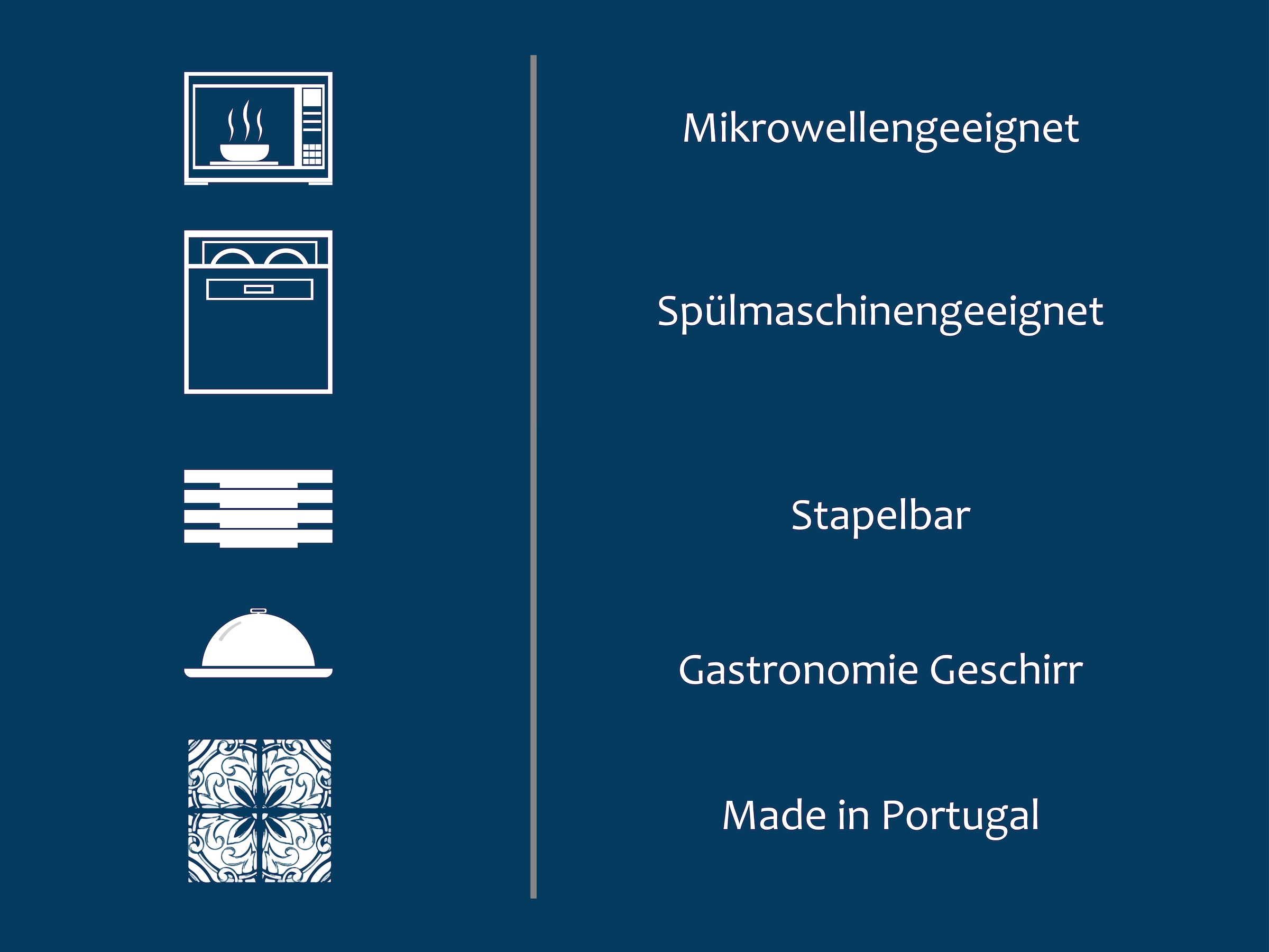 CreaTable Teller-Set »Unico, Teller Set, 8-tlg.« Eleganter Flair, Breite Fahne, Edel