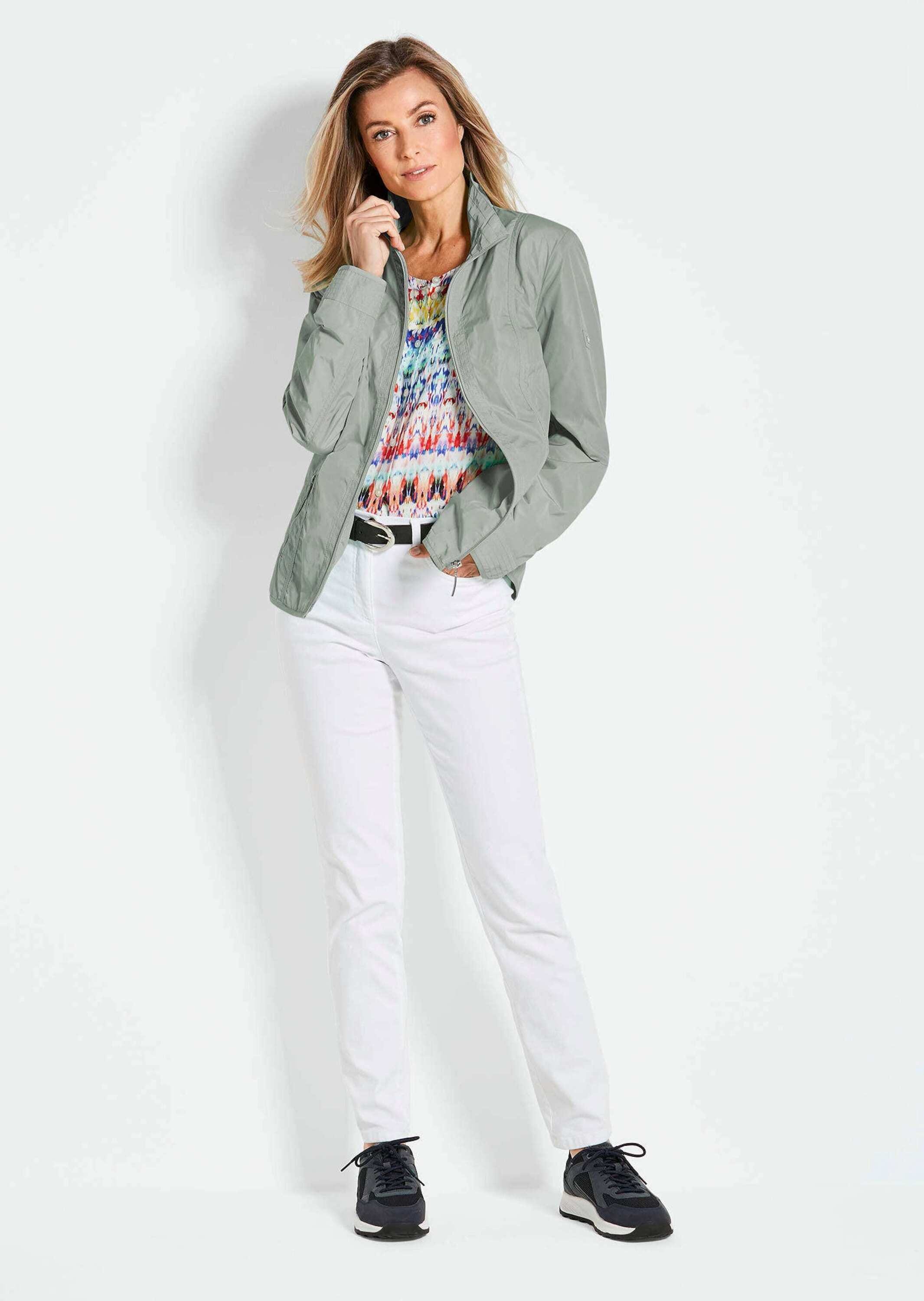 GOLDNER Blouson »Kurzgröße Sportive Übergangsjacke mit Stehkragen« Ohne