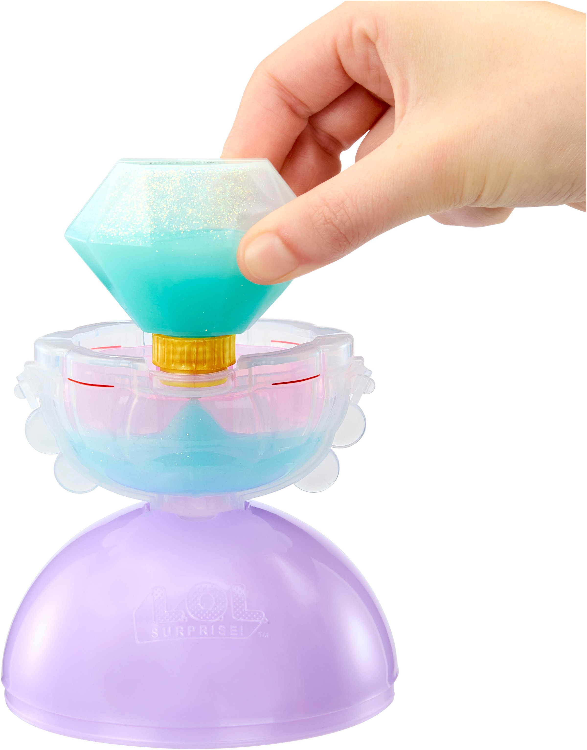 L.O.L. SURPRISE! Anziehpuppe »L.O.L. Surprise Princess Tots«, mit magischem Farbwechsel; sortierte Lieferung