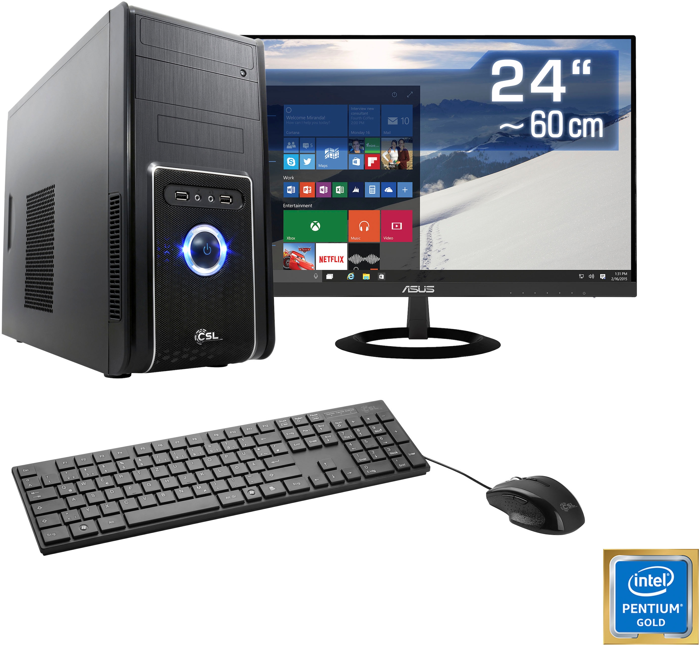 CSL PC-Komplettsystem »Speed L1861 bestellen OTTO Home« Windows 10 bei jetzt