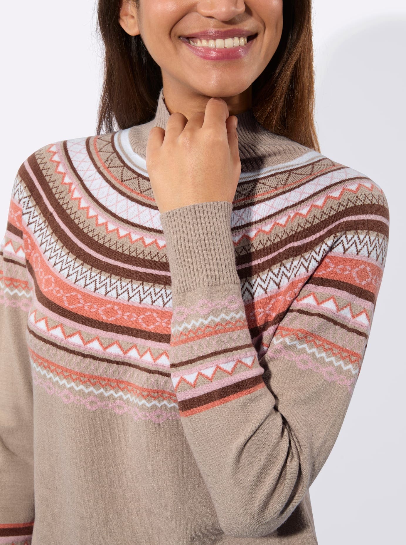Inspirationen Jacquardpullover »Jacquard-Pullover«