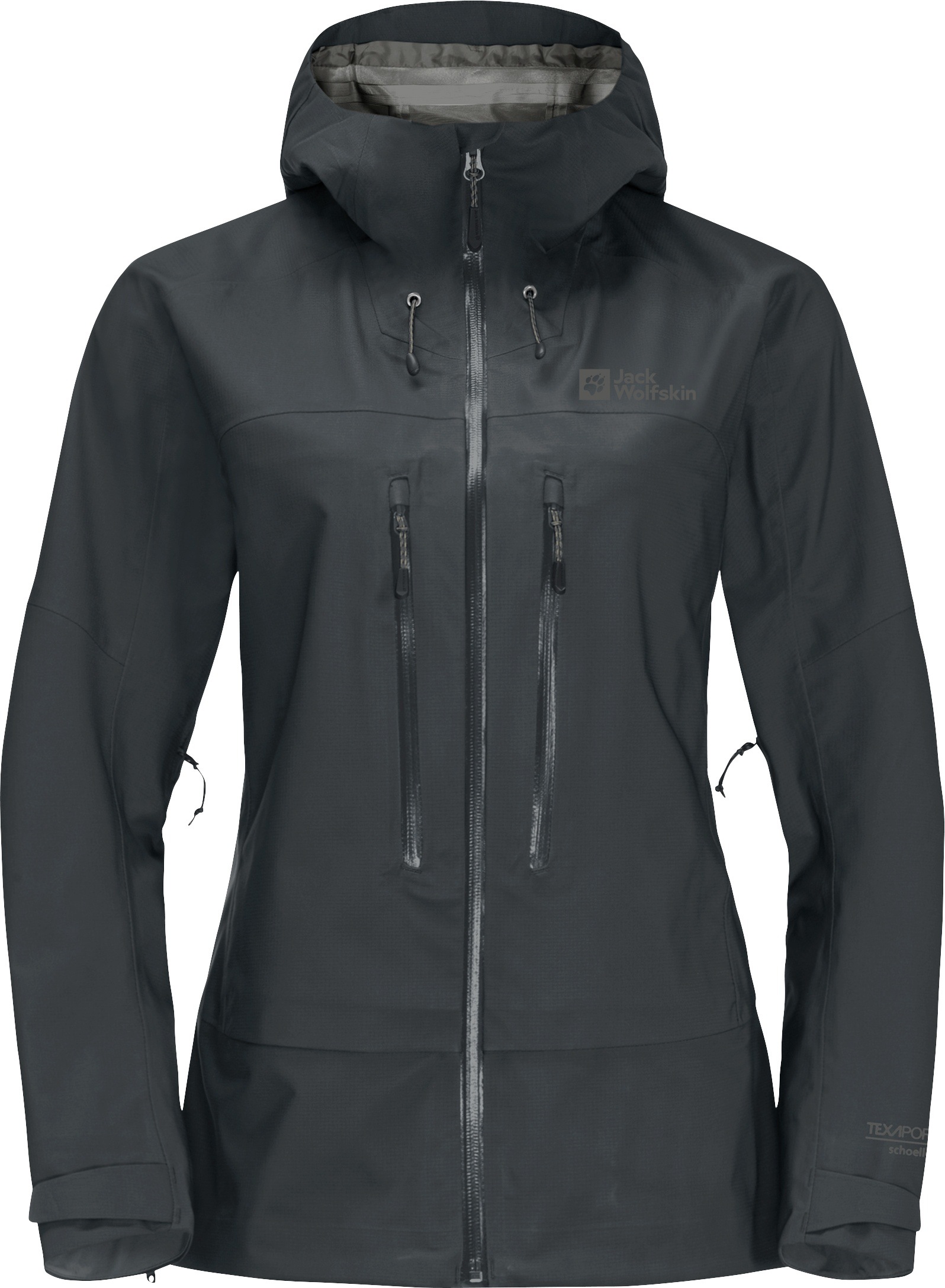 Jack Wolfskin Funktionsjacke »KAMMWEG 3L JKT W«, mit Kapuze