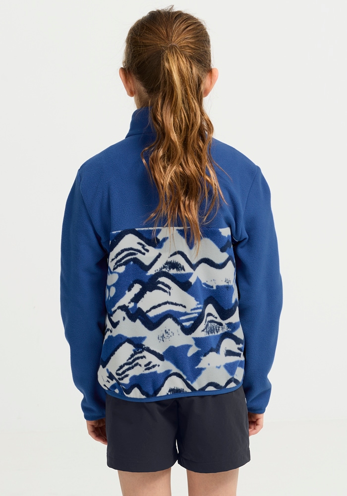 Jack Wolfskin Fleecejacke »PAW ERA 100 PRINT FZ K« Atmungsaktiv, leicht, Übergangsjacke