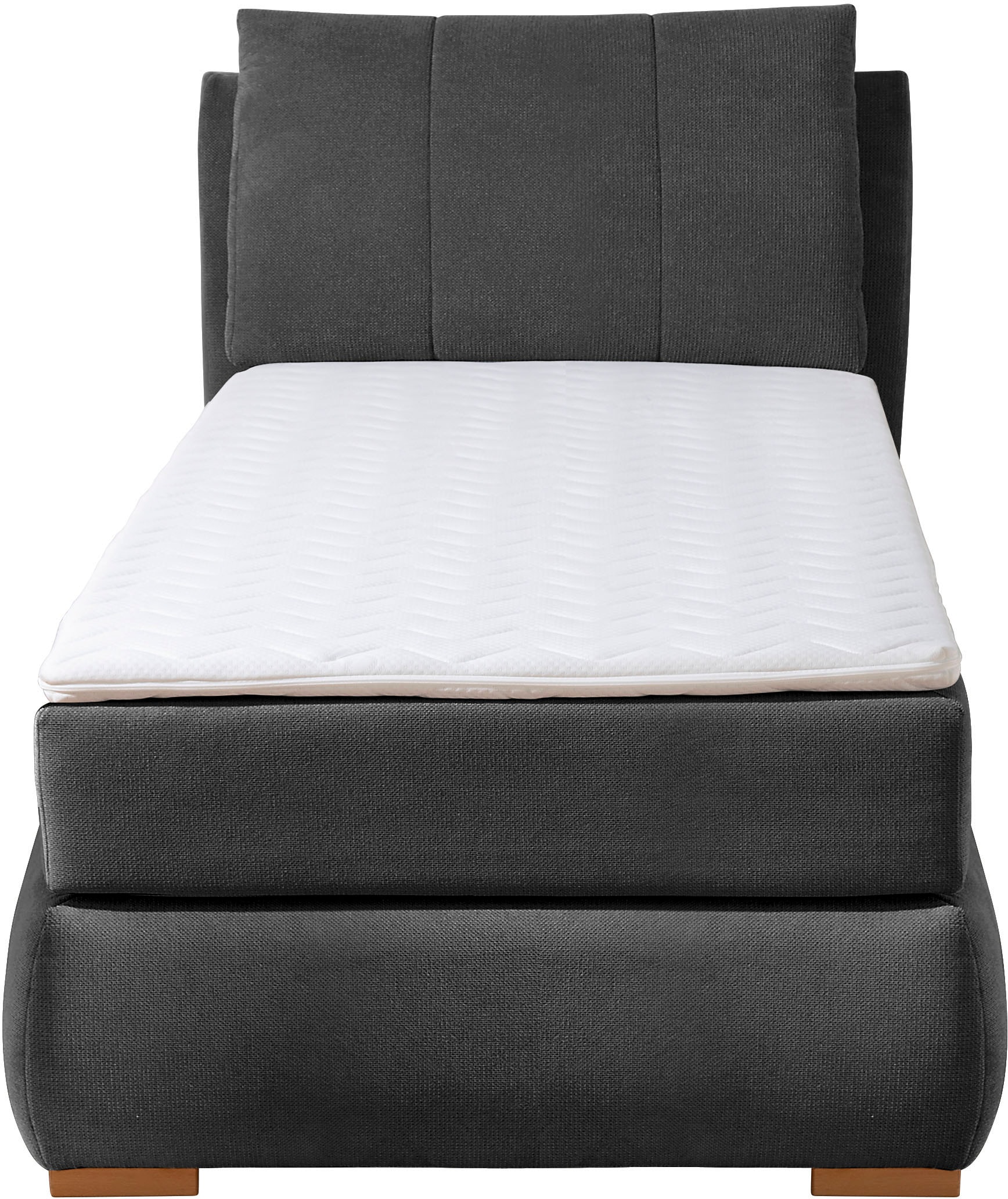 Home affaire Boxspringbett »Breitenthal« abnehmbare Rückenkissen mit Klettband