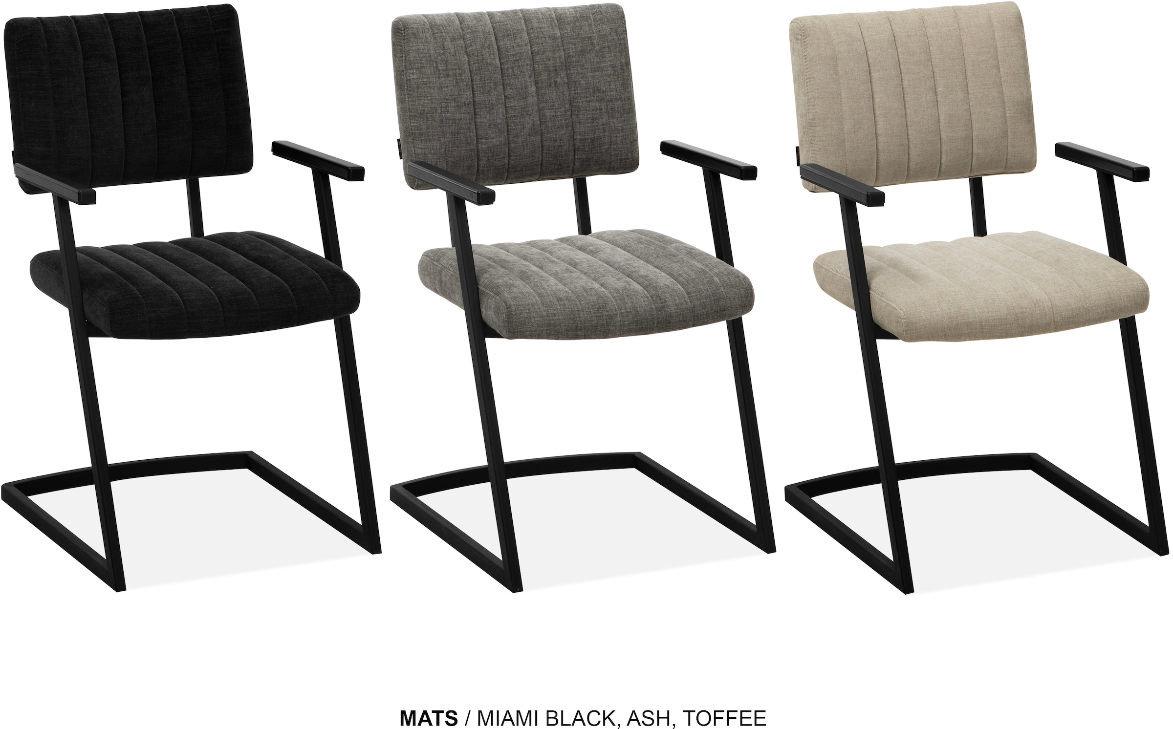 OMG Design Esszimmerstuhl »Mats« (Set) 2 Stk.moderner Bezug, bequem gepolstert