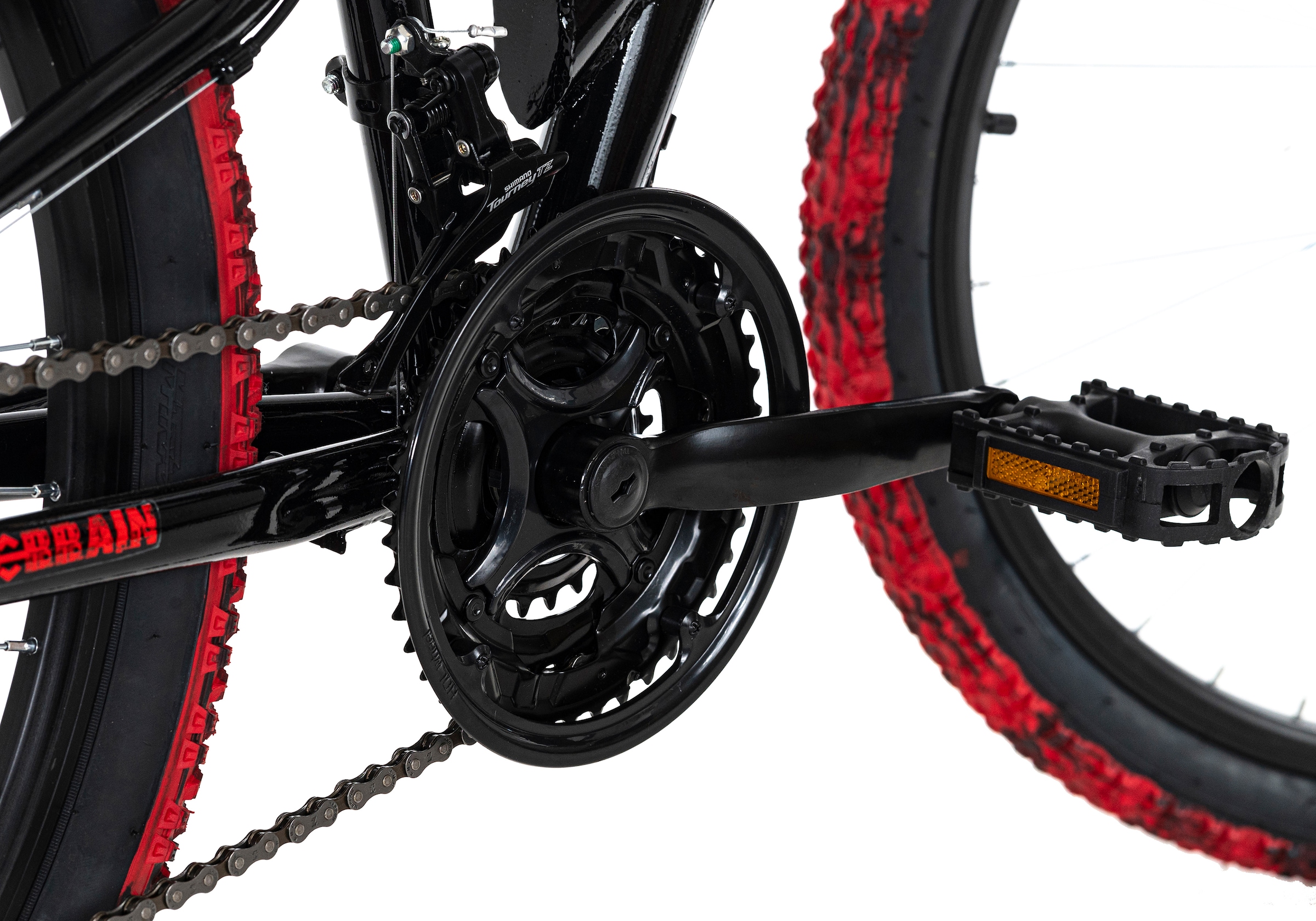 KS Cycling Mountainbike »Crusher«, 21 Gang, Shimano, Tourney Schaltwerk, Kettenschaltung, für Herren, Kettenschaltung