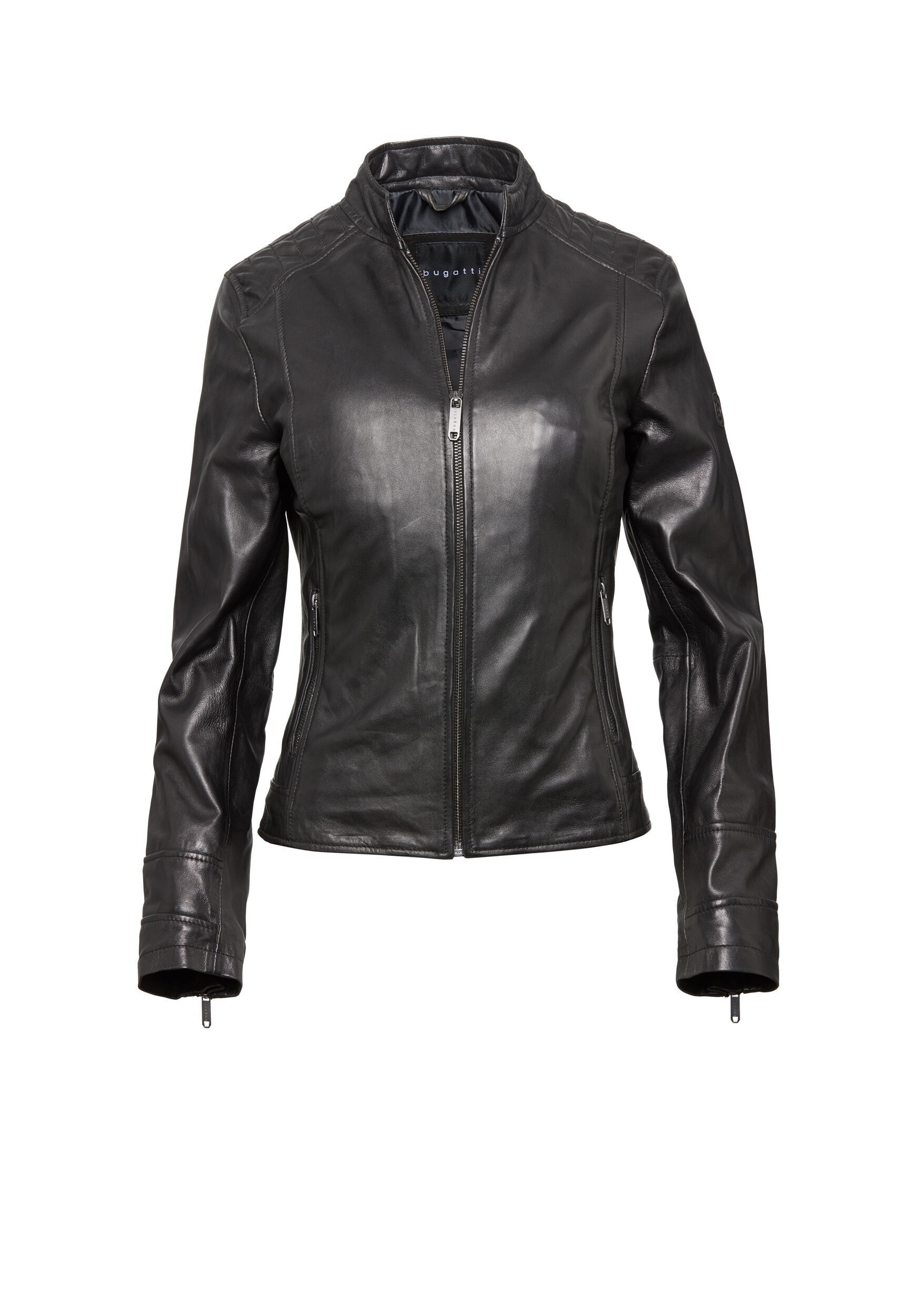 bugatti Lederjacke »BULady-147« ohne Kapuze aus weichem Leder