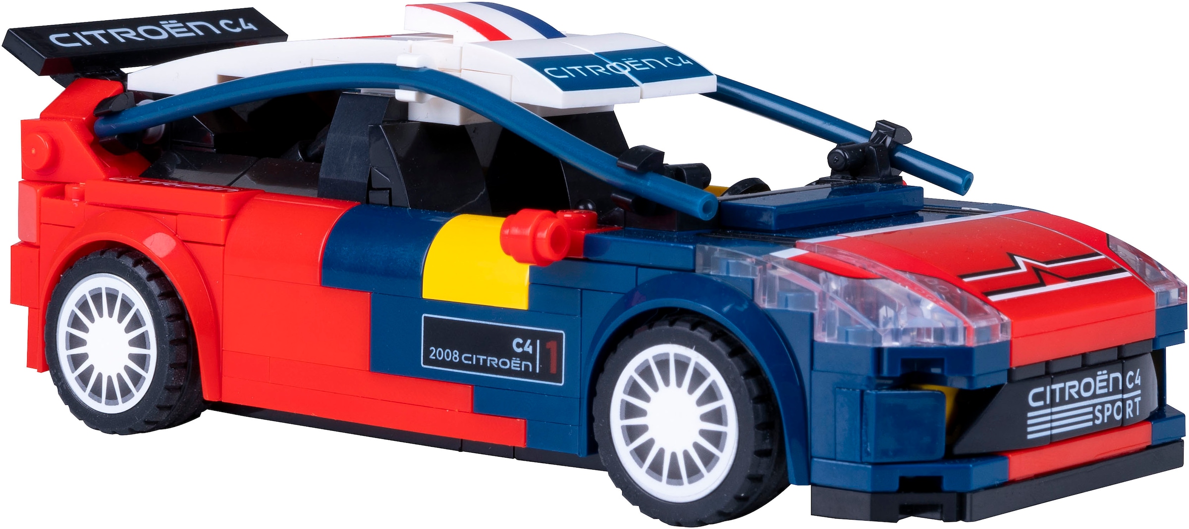 Jamara Konstruktions-Spielset »CaDA, Bricks, 2008 Citroën C4 WRC (402872)«