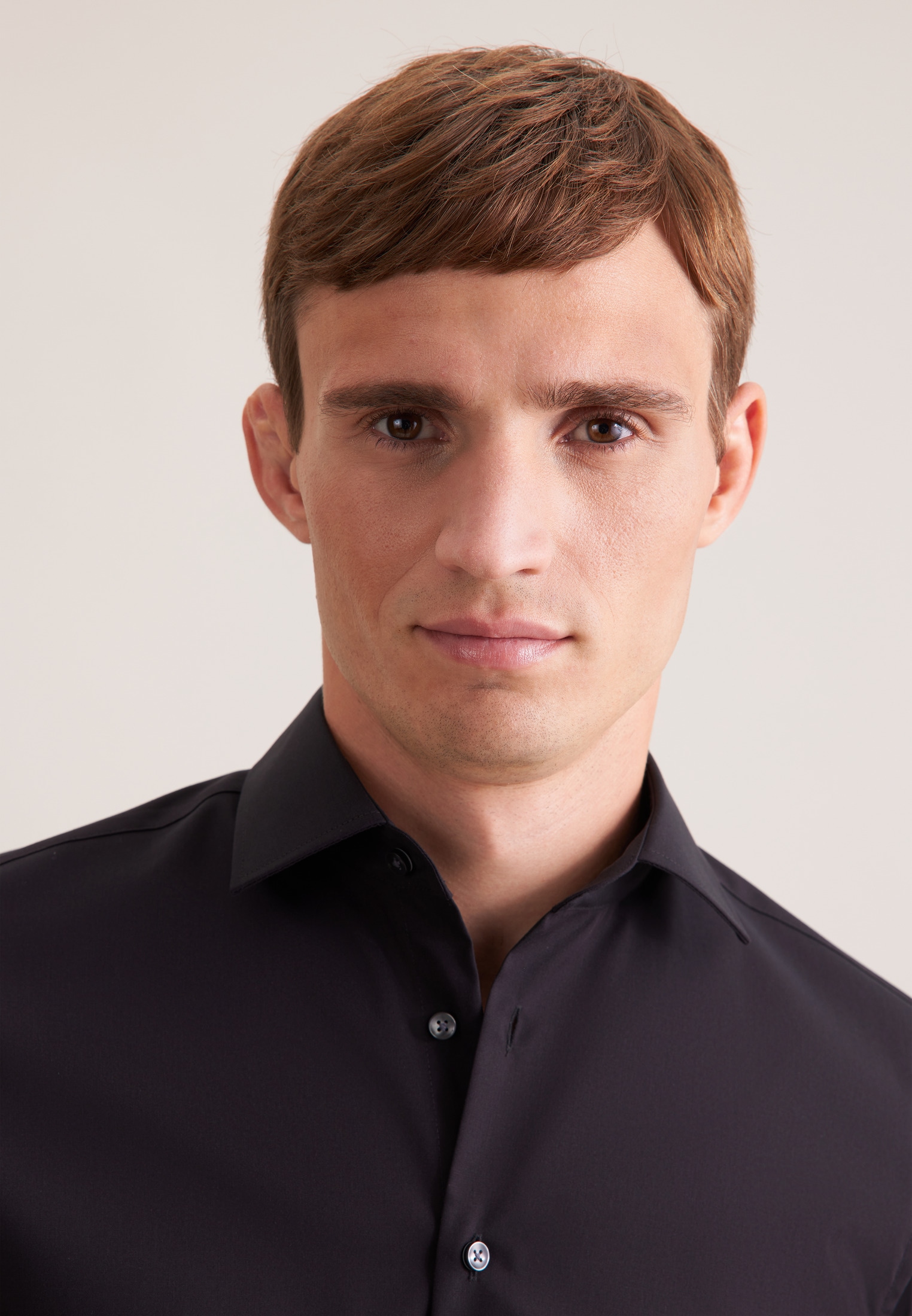 seidensticker Businesshemd »Schwarze Rose« Slim 1/1 Kentkragen Uni