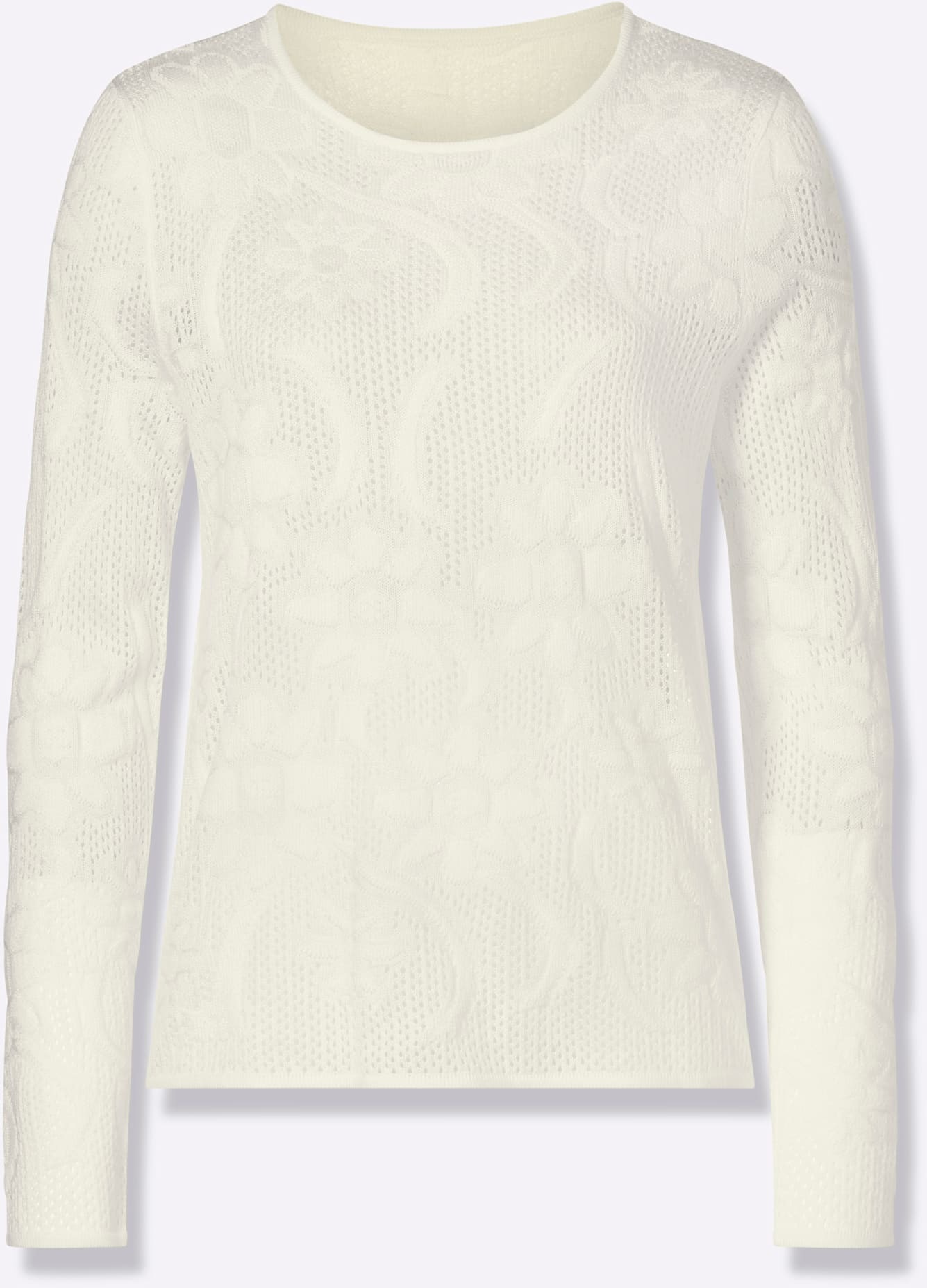 Classic Basics Ajourpullover »Langarm-Pullover«