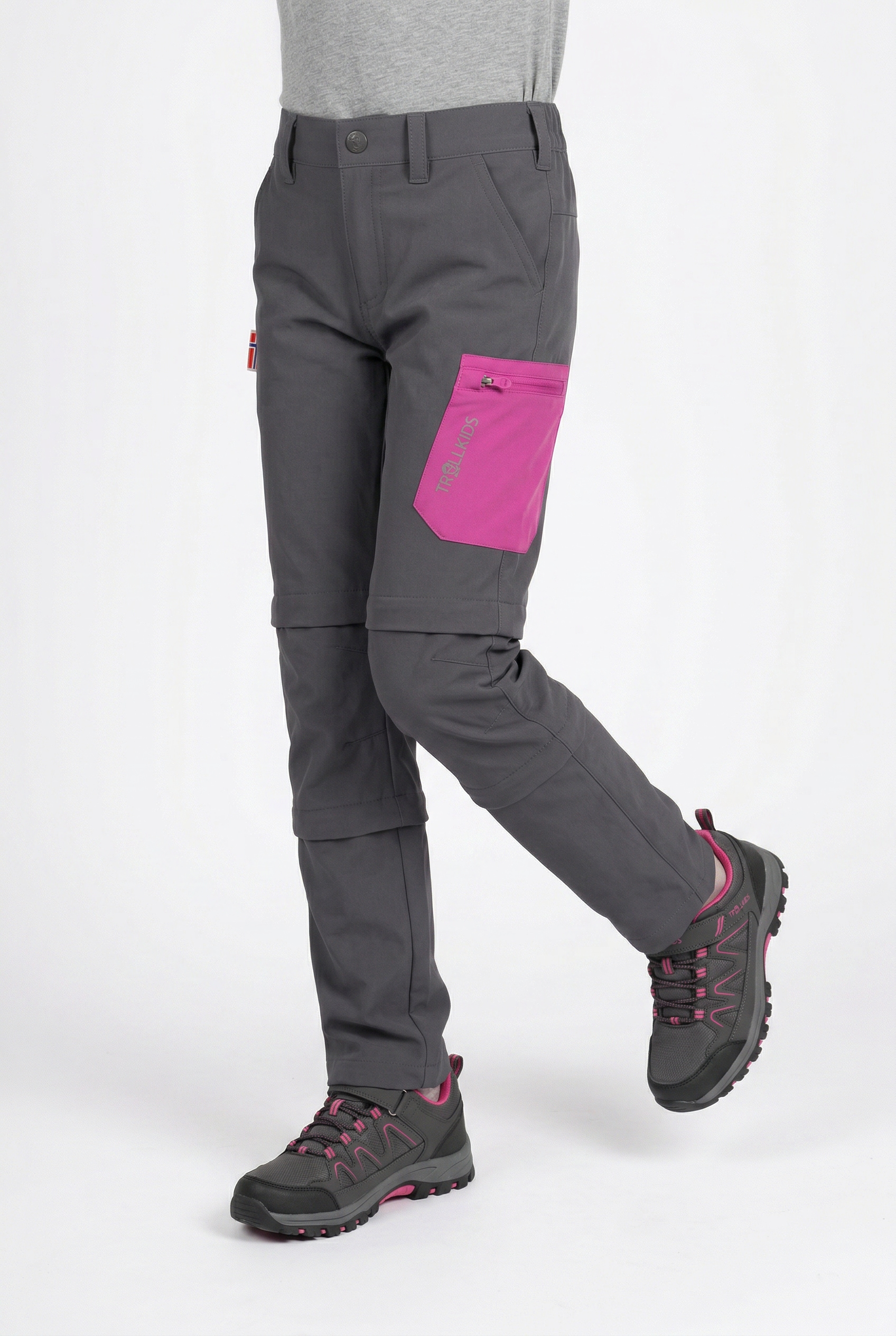 TROLLKIDS Zip-off-Hose »KIDS PREIKESTOLEN DOUBLE ZIP-OFF PANTS«  mit Elastan-Anteil, schnelltrocknend, atmungsaktiv