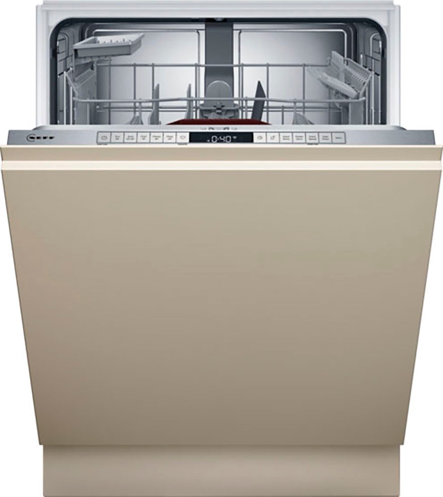 NEFF vollintegrierbarer Geschirrspüler N 70 »S157YAX03E«, 13 Maßgedecke, Info Light: projizierter Punkt während des Betriebs
