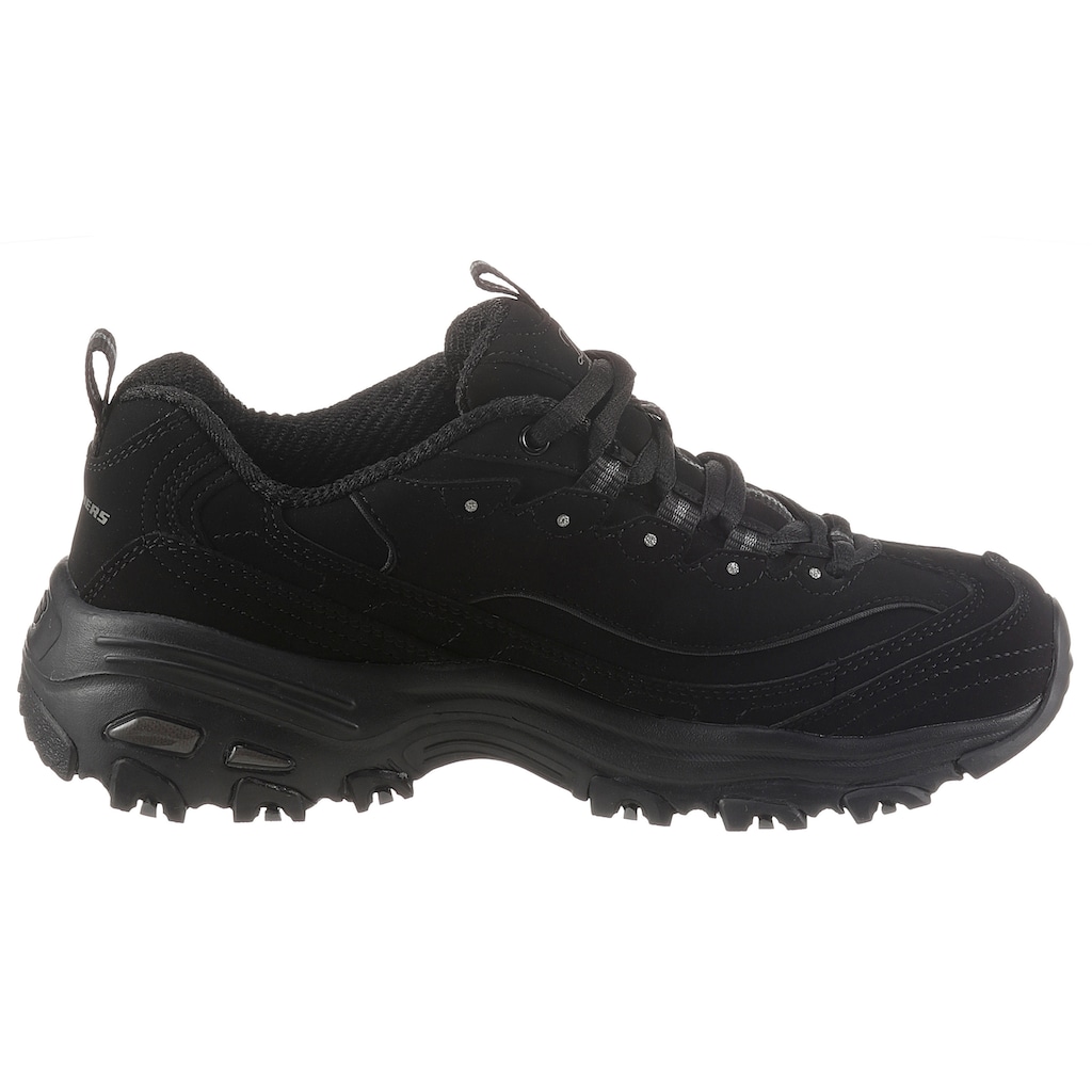 Skechers Sneaker »D'LITES PLAY ON«, mit Air Cooled Memory Foam, Freizeitschuh, Halbschuh, Schnürschuh