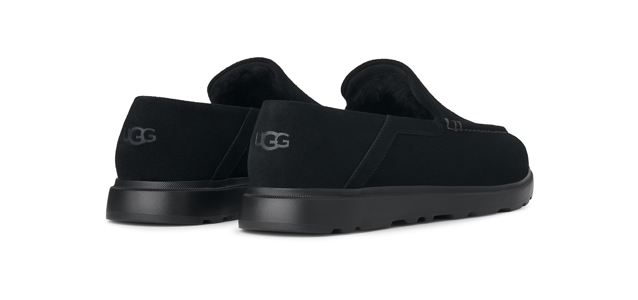 UGG Loafer »M SHEP LOAFER«  Schlupfschuh mit kuscheliger Lammfell-Innensohle