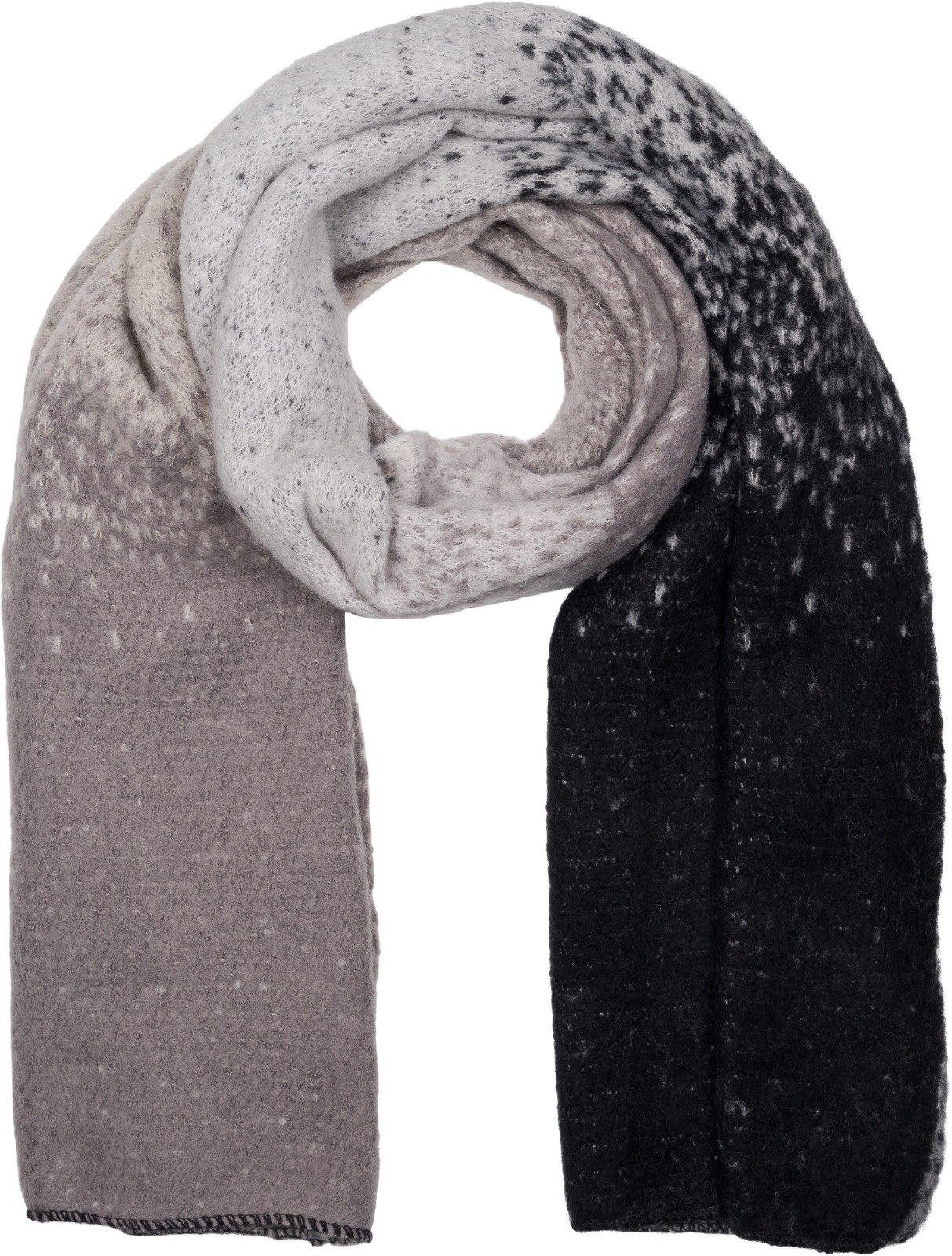 styleBREAKER XXL-Schal »Web-Schal mit Pixel-Farbverlauf« 1 Stk.