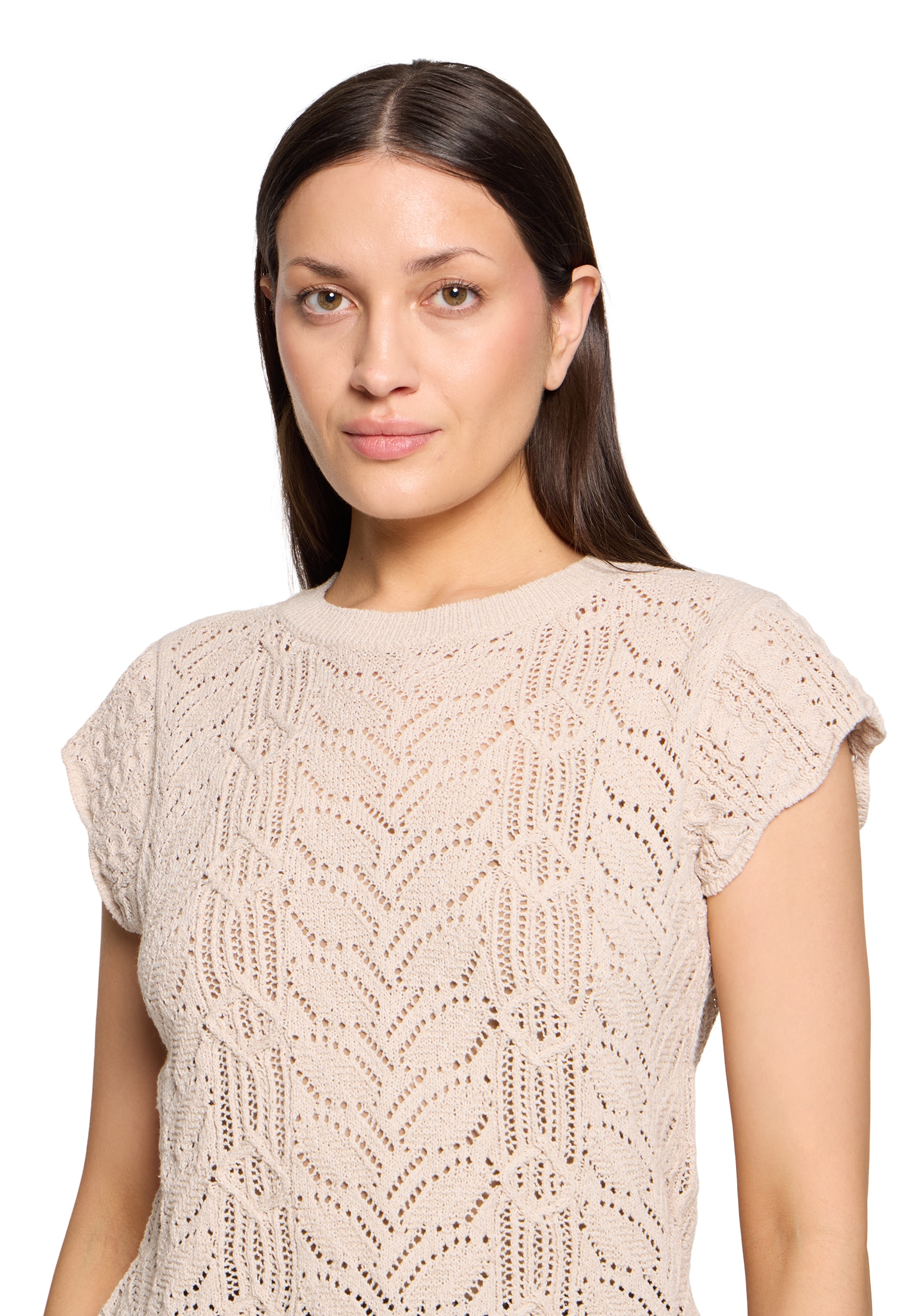 Cartoon Rundhalspullover »Feinstrickpullover mit Flügelärmeln«