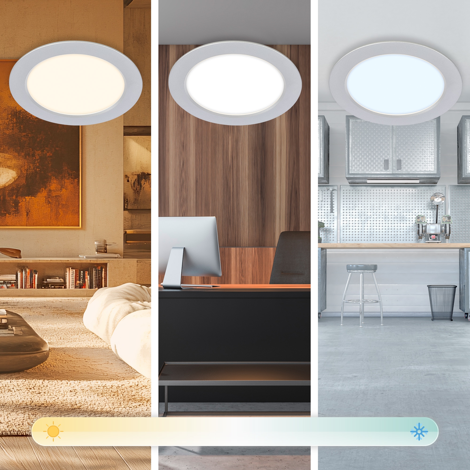 Briloner Leuchten LED Einbauleuchte »FUNGO COLOR 3945034«