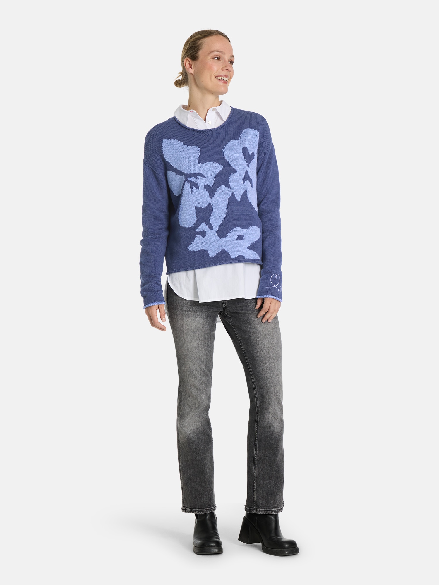Lieblingsstück Strickpullover »SaraiL«, in lockerer Passform
