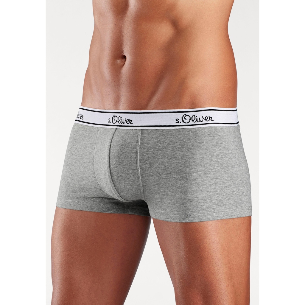 s.Oliver Boxershorts, (Packung, 3 St.)