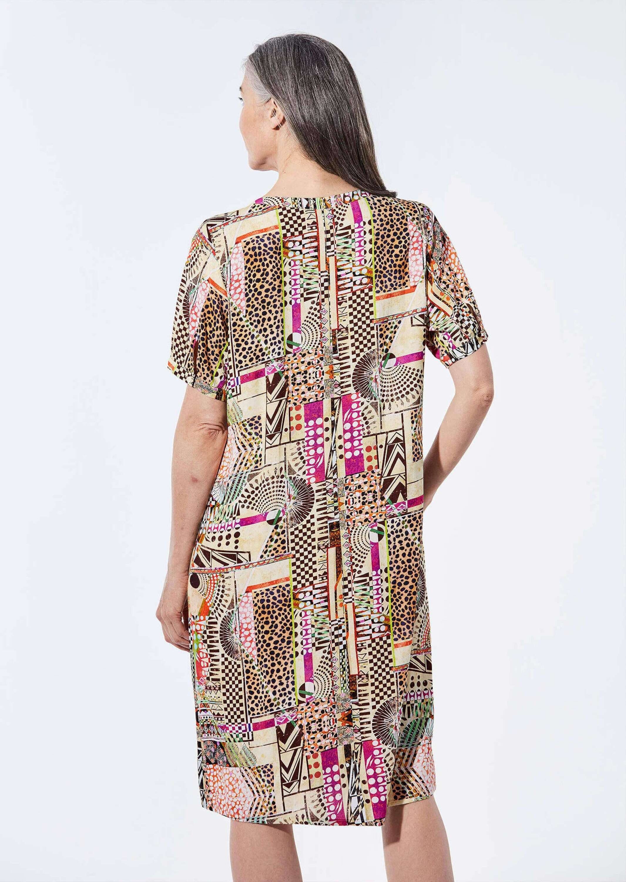 GOLDNER Sommerkleid »Hängerchen Kleid im Mustermix«