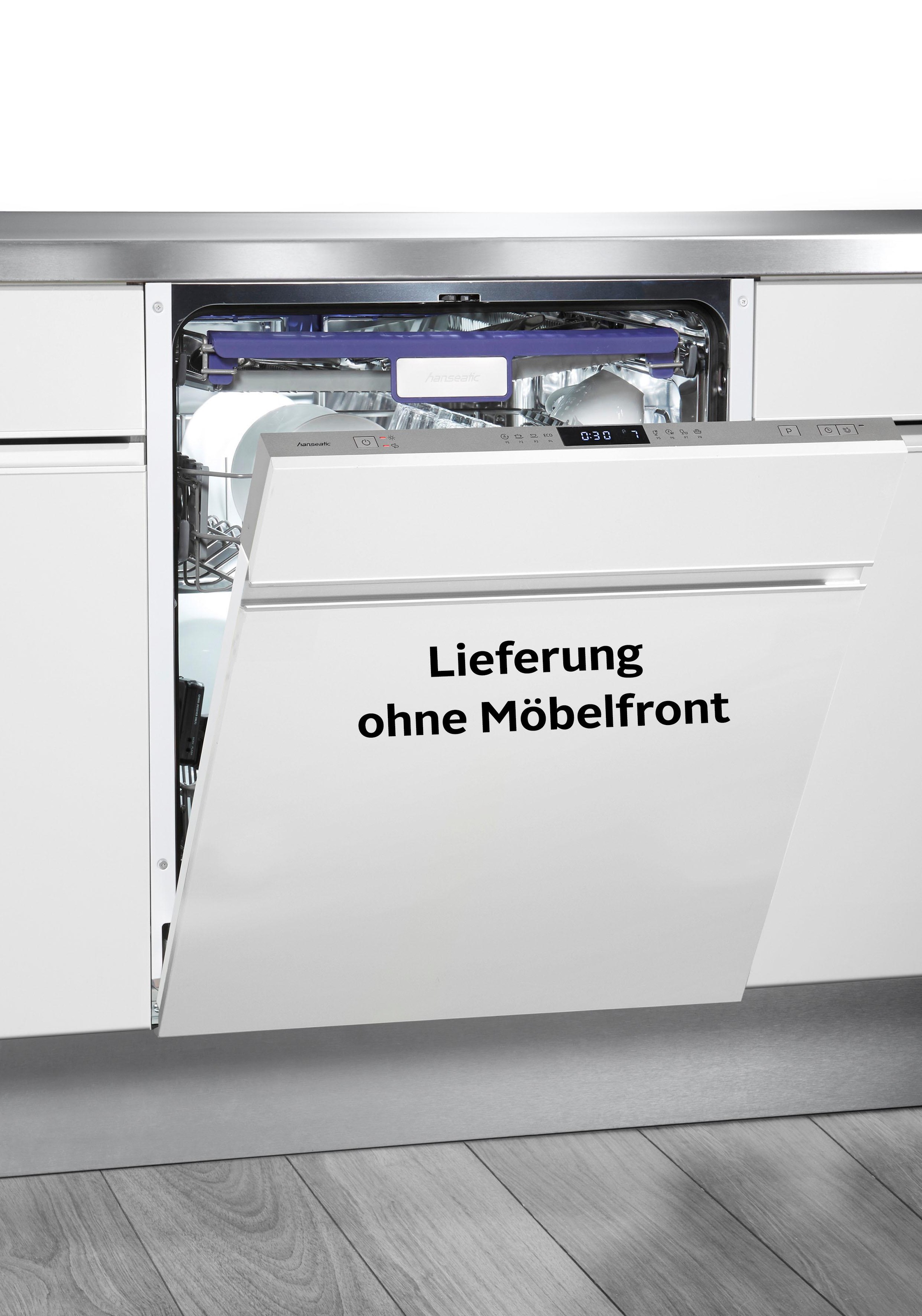 vollintegrierbarer Geschirrspüler, 10 Liter, 14 Maßgedecke