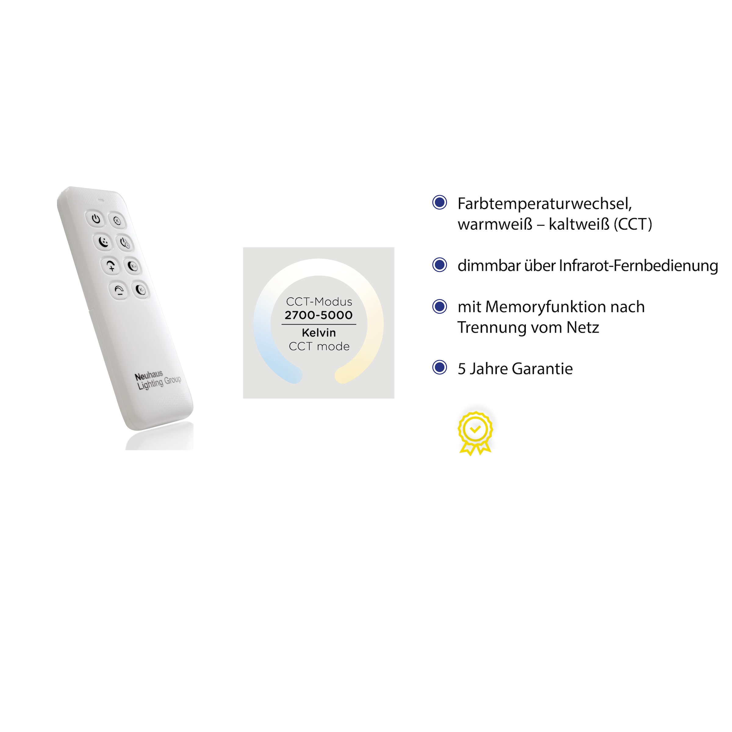 Paul Neuhaus LED Deckenleuchte »ALESSA«, 3 flammig, Leuchtmittel LED-Board-LED-Board-LED-Board | LED fest integriert, LED
