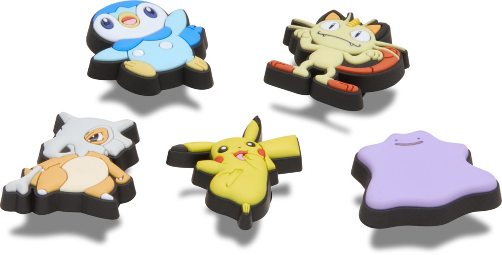 Crocs Schuhanstecker »Jibbitz™ Pokemon Variety« Set, Kein Spielzeug. Nicht für Kinder unter 3 Jahren geeignet, 5 Stk. , Charm, Anstecker für Crocs Schuhe